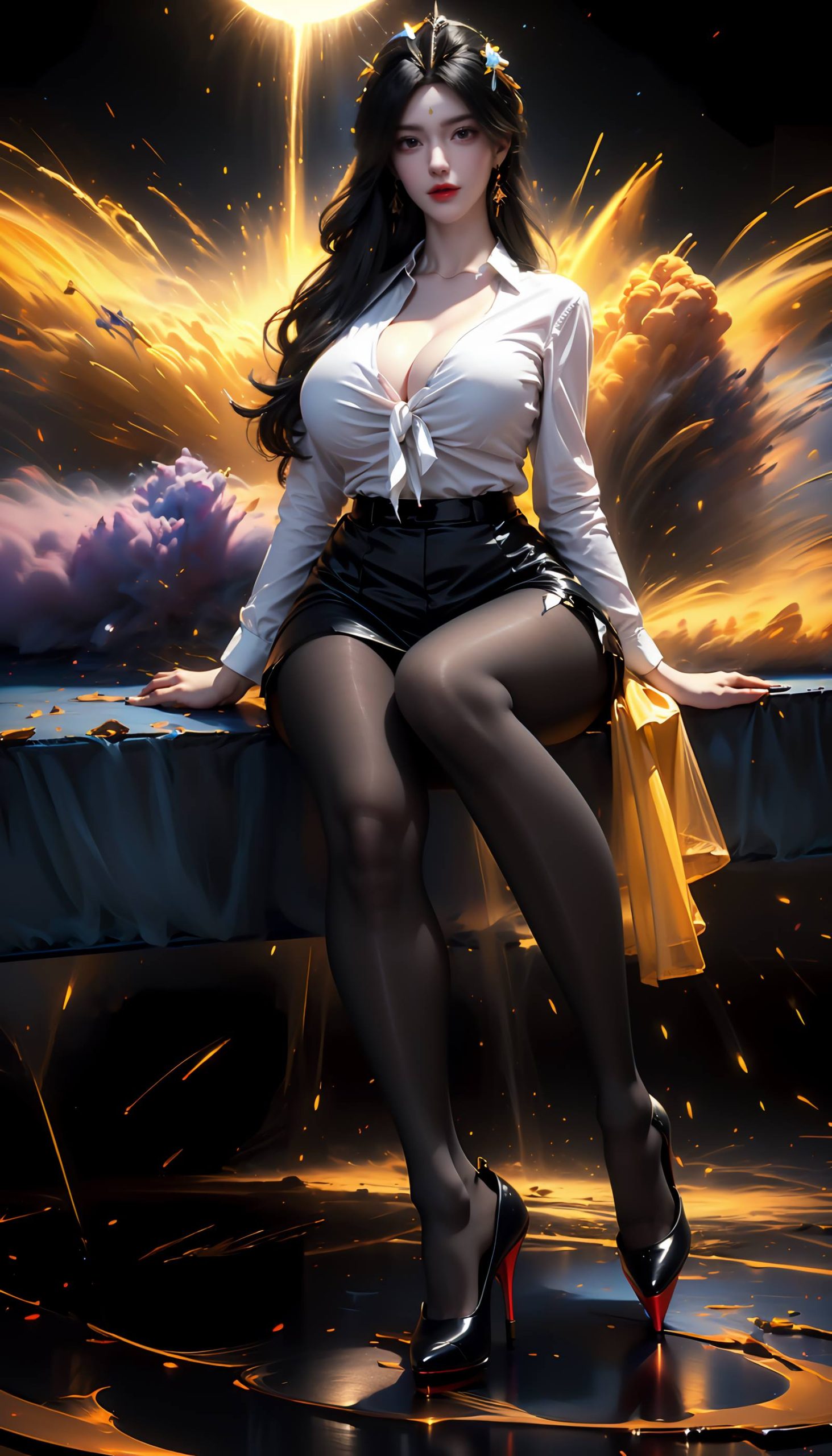 图片[43]-AI绘画 110 完美世界 柳神 黑丝衬衫[90P] – 速更版-美库