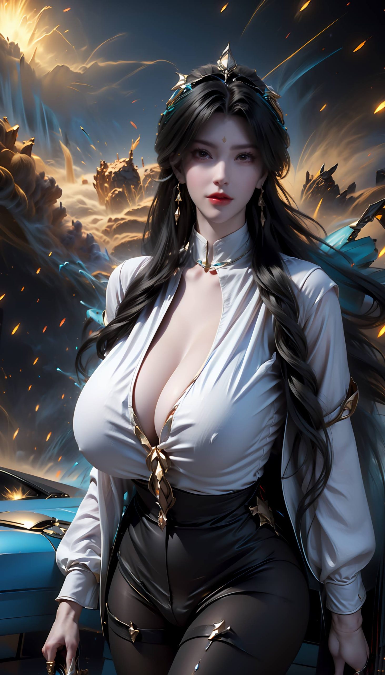 图片[51]-AI绘画 110 完美世界 柳神 黑丝衬衫[90P] – 速更版-美库