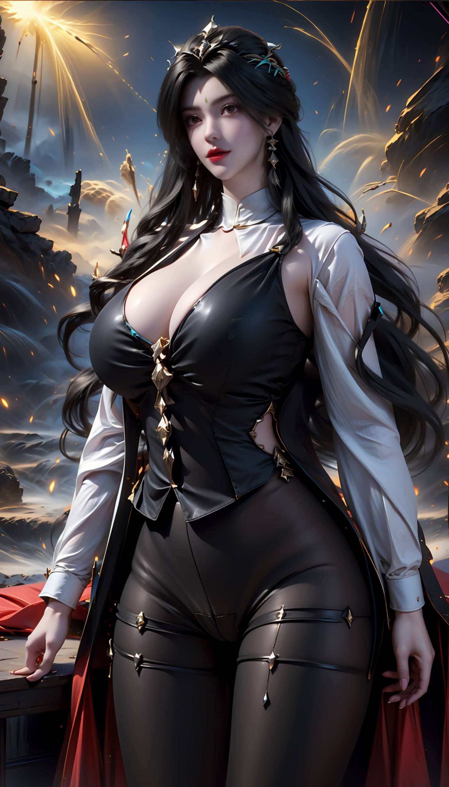 图片[54]-AI绘画 110 完美世界 柳神 黑丝衬衫[90P] – 速更版-美库