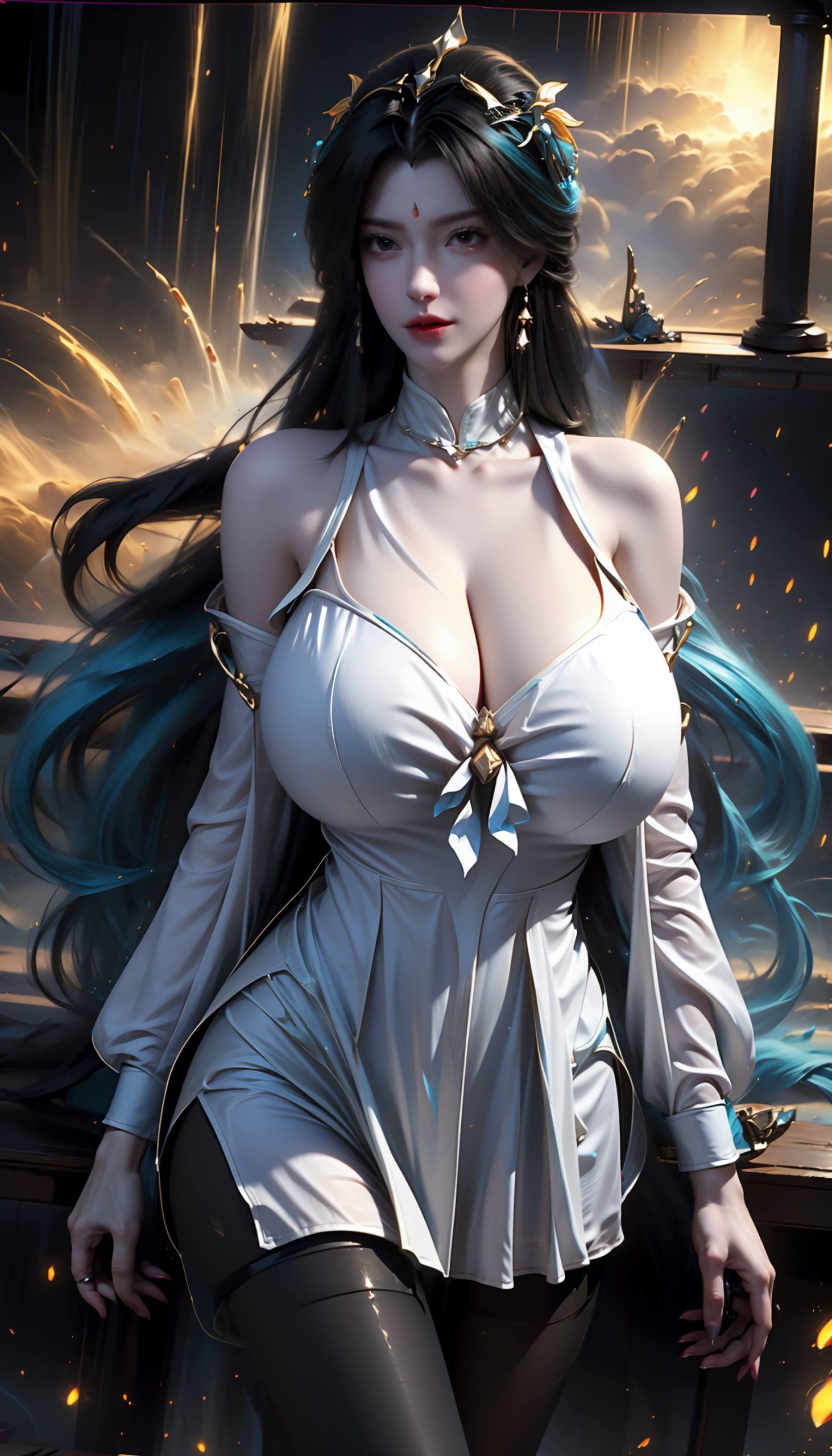 图片[57]-AI绘画 110 完美世界 柳神 黑丝衬衫[90P] – 速更版-美库