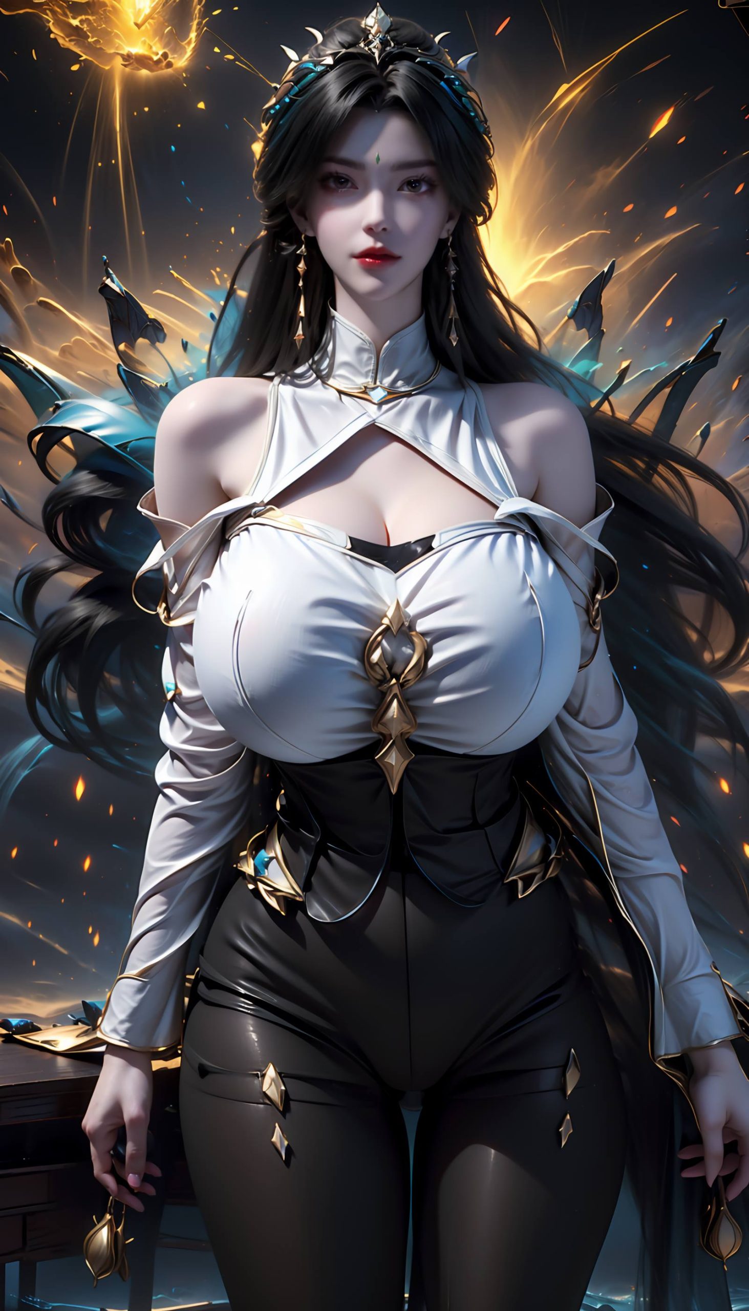 图片[59]-AI绘画 110 完美世界 柳神 黑丝衬衫[90P] – 速更版-美库