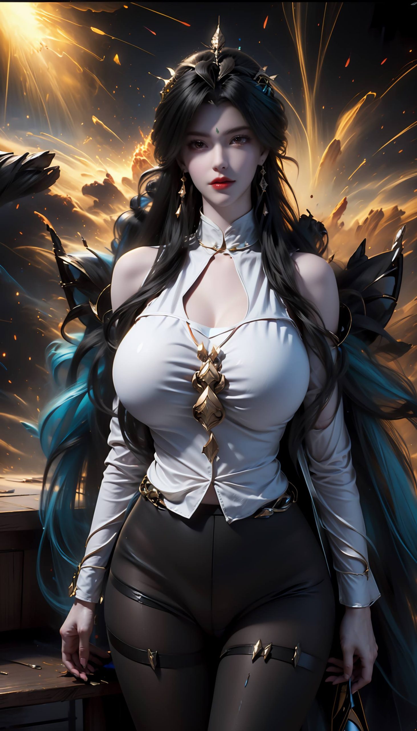 图片[67]-AI绘画 110 完美世界 柳神 黑丝衬衫[90P] – 速更版-美库