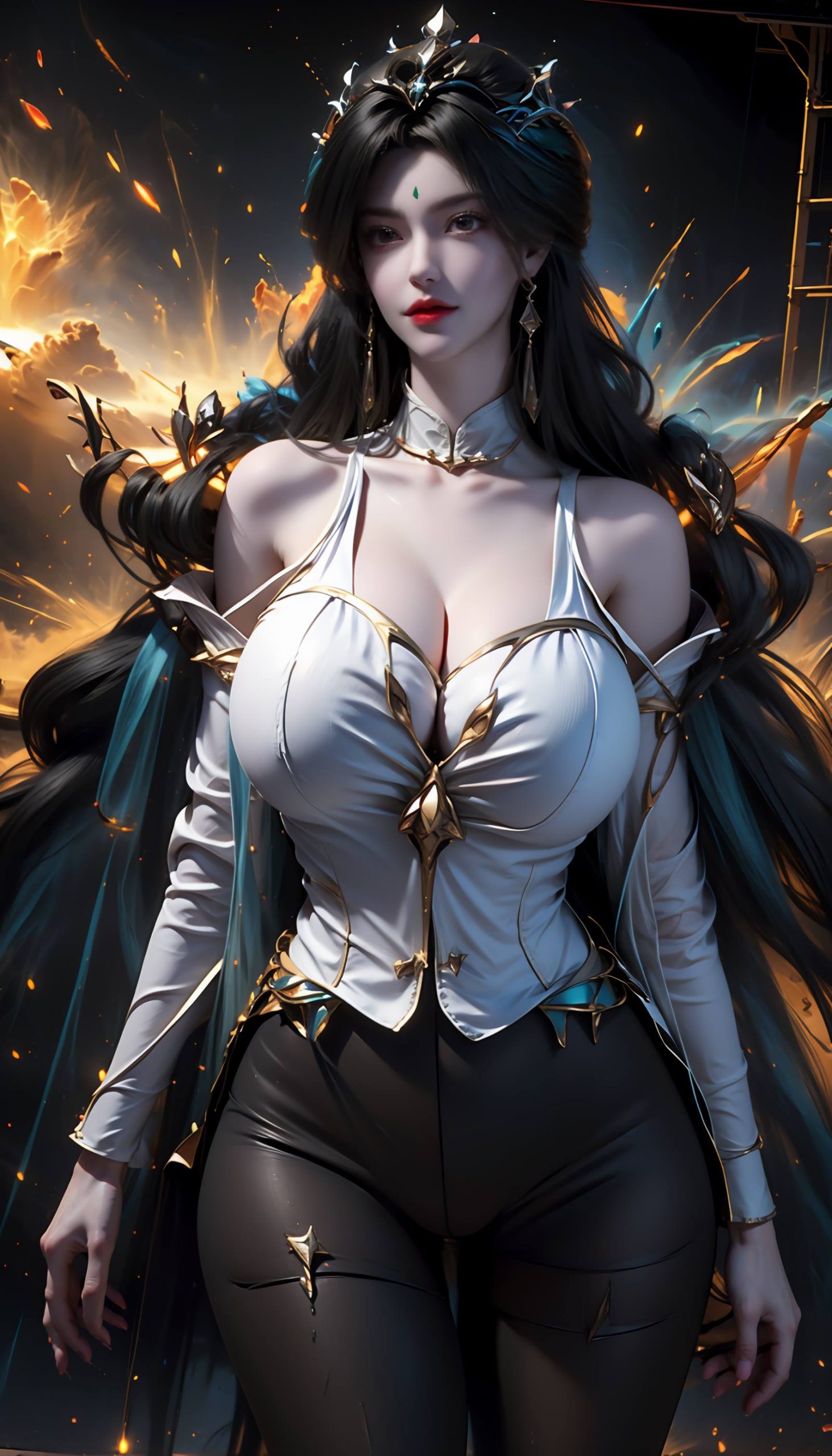 图片[68]-AI绘画 110 完美世界 柳神 黑丝衬衫[90P] – 速更版-美库