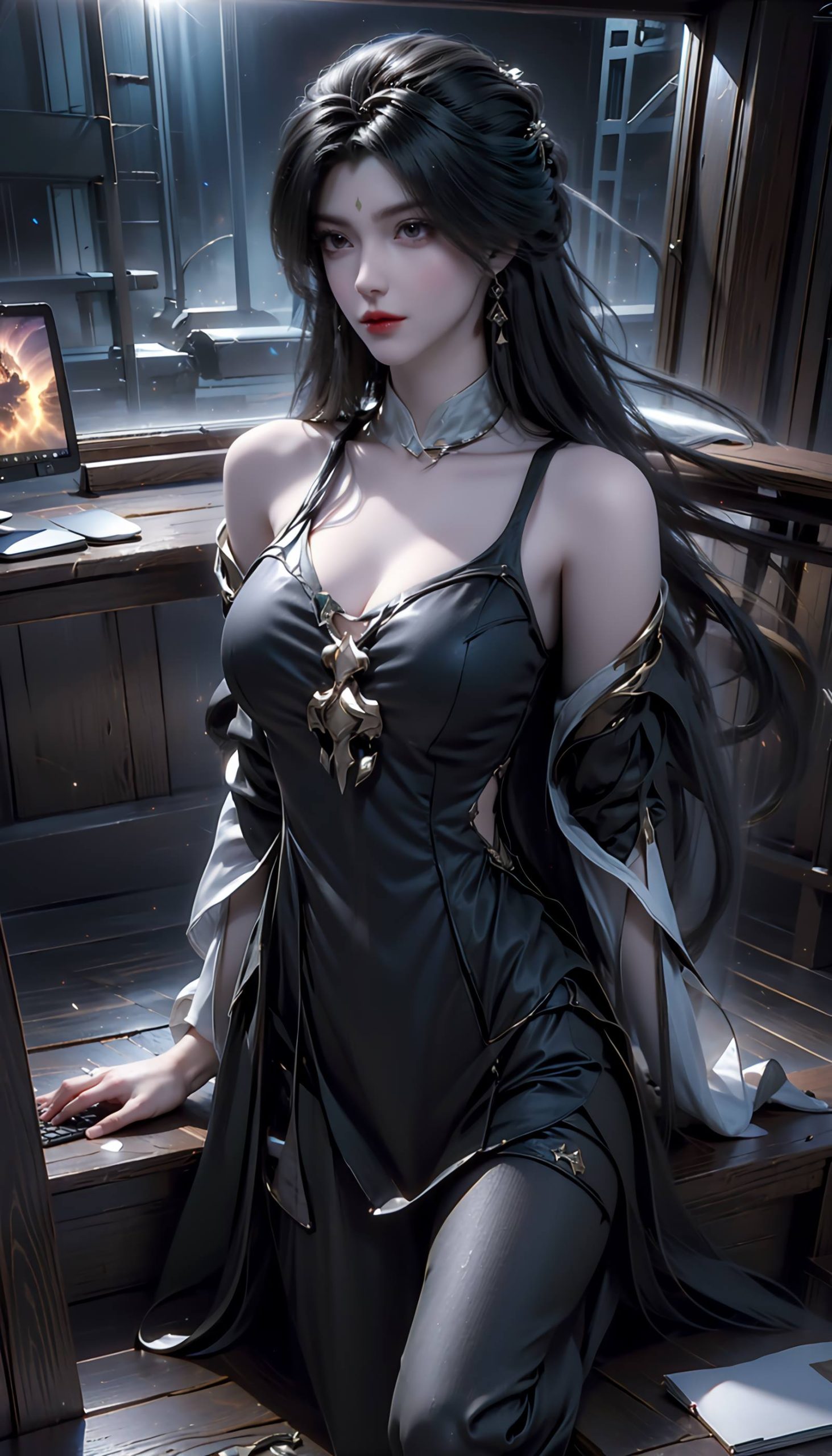 图片[69]-AI绘画 110 完美世界 柳神 黑丝衬衫[90P] – 速更版-美库