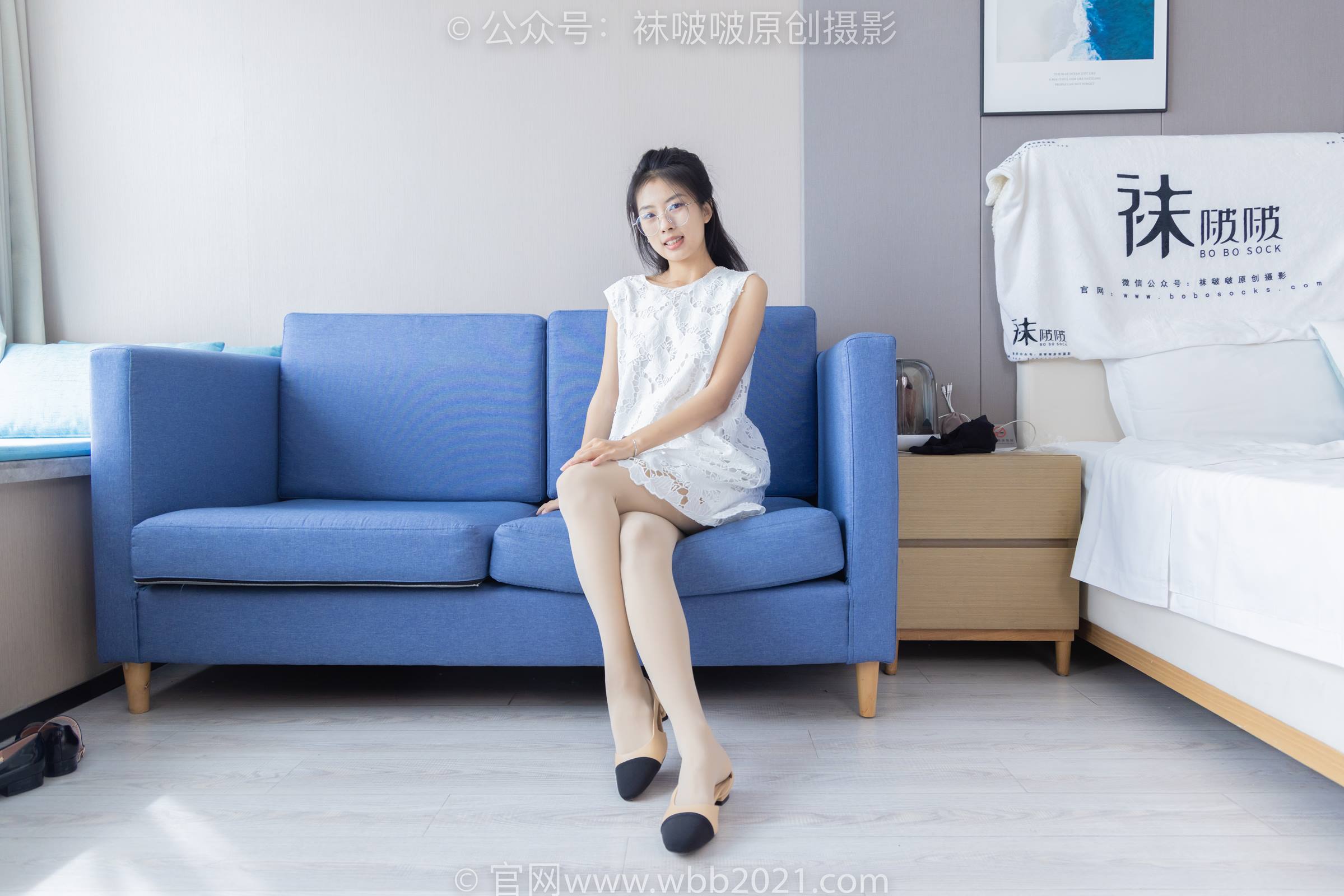 图片[20]-[BoBoSocks袜啵啵]NO.319 奶油-高跟鞋、平底鞋、厚肉丝、厚黑丝大腿袜[140P] – 速更版-美库