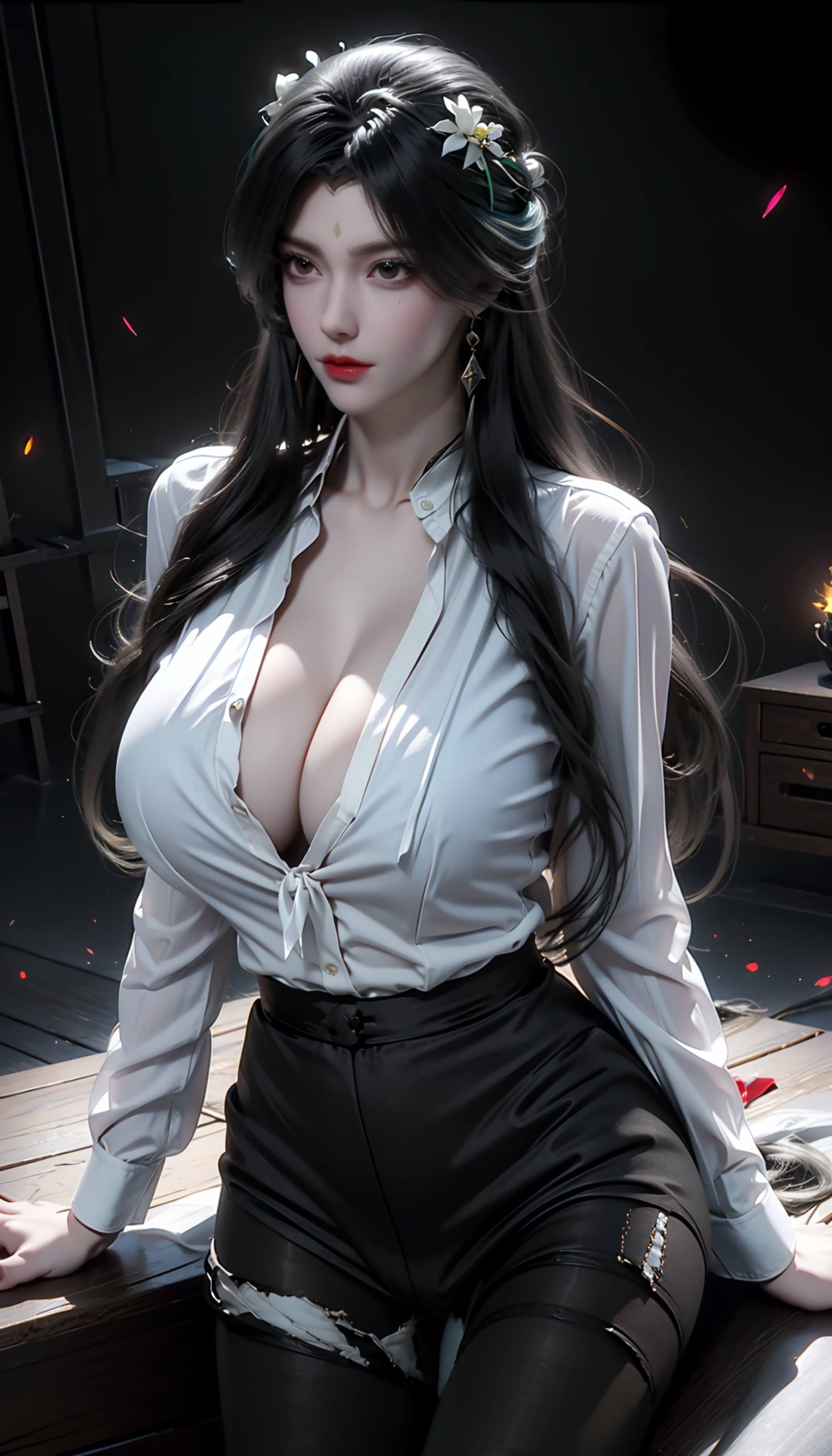 图片[88]-AI绘画 110 完美世界 柳神 黑丝衬衫[90P] – 速更版-美库