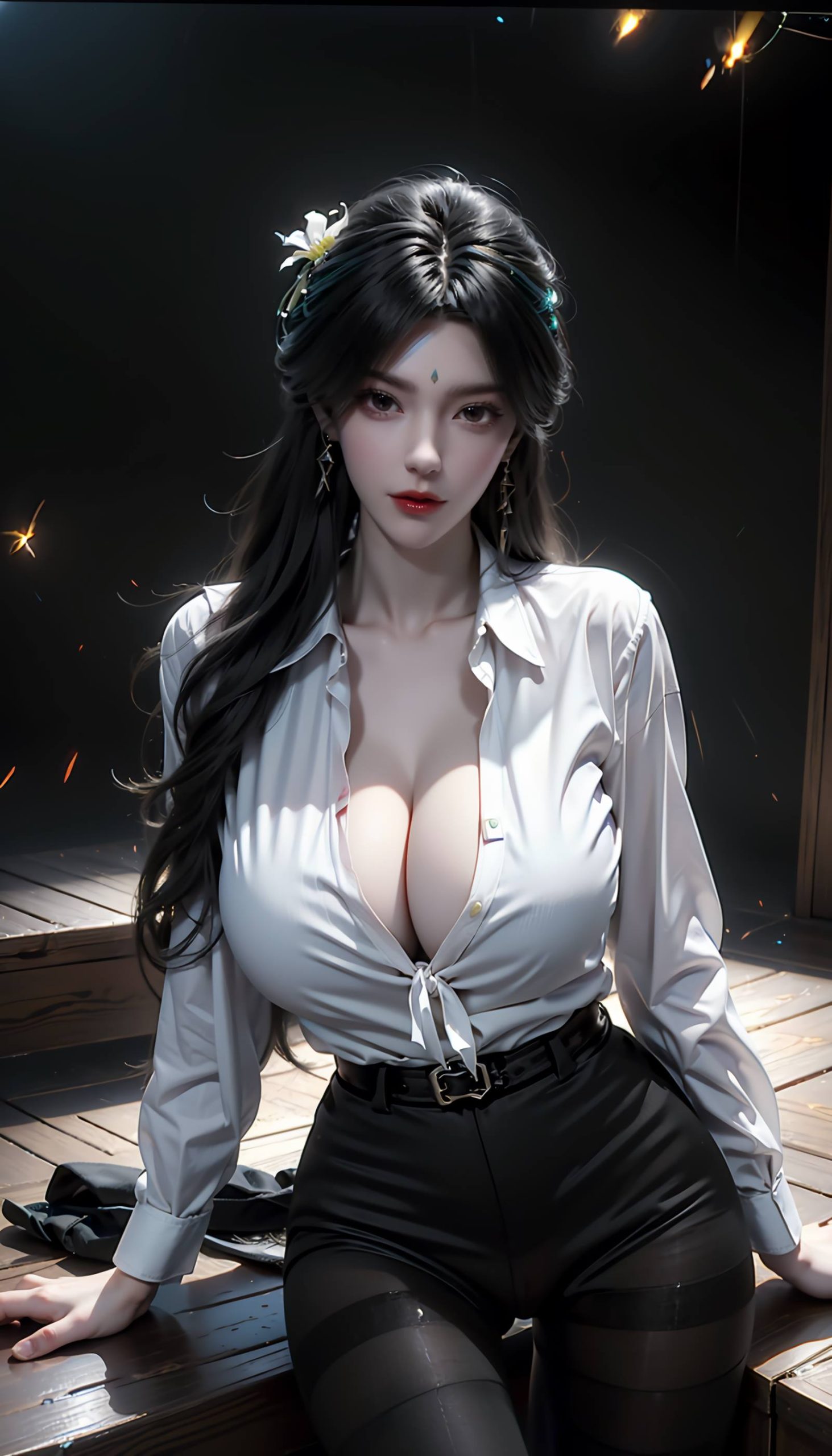 图片[90]-AI绘画 110 完美世界 柳神 黑丝衬衫[90P] – 速更版-美库