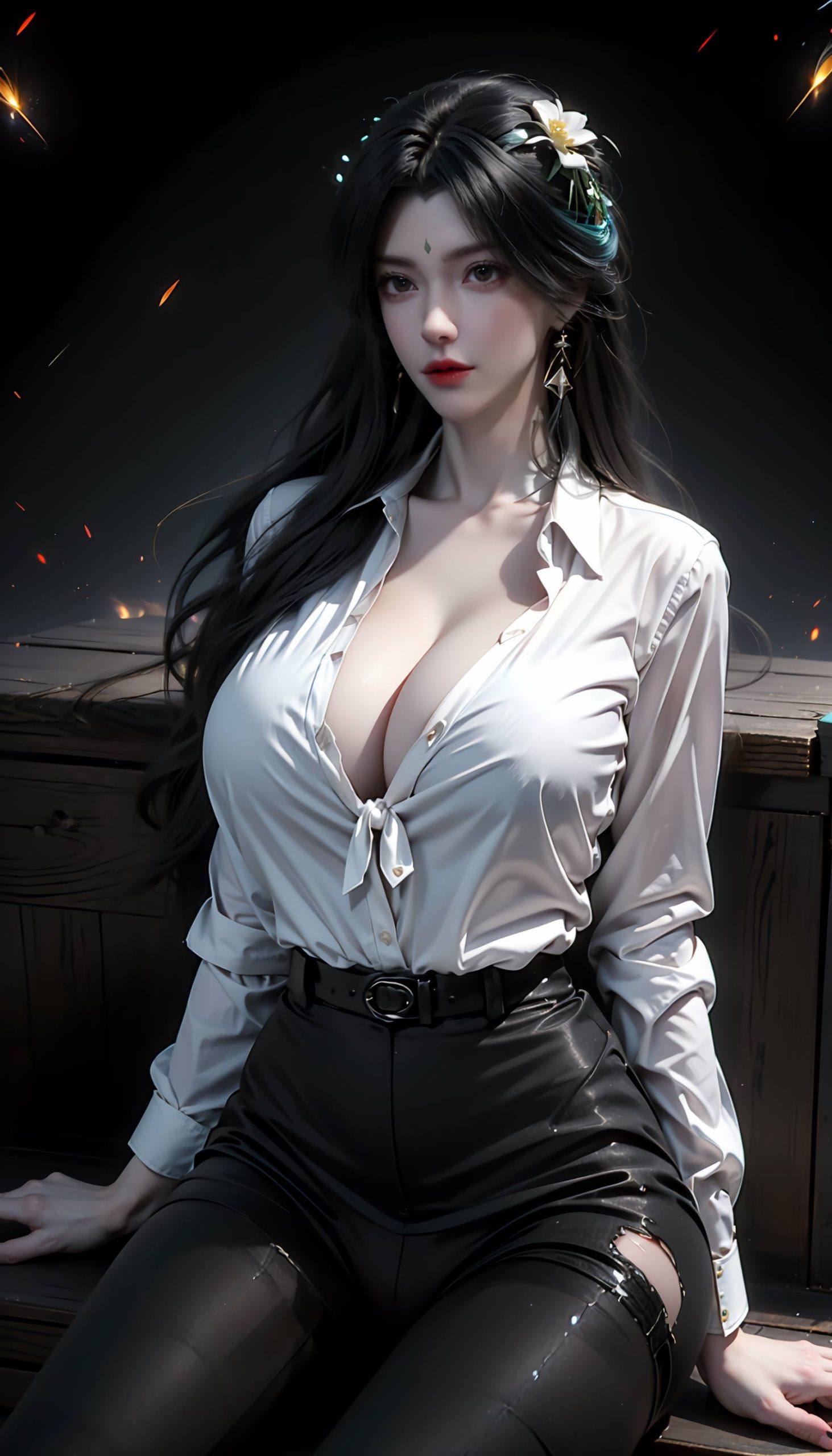 图片[91]-AI绘画 110 完美世界 柳神 黑丝衬衫[90P] – 速更版-美库