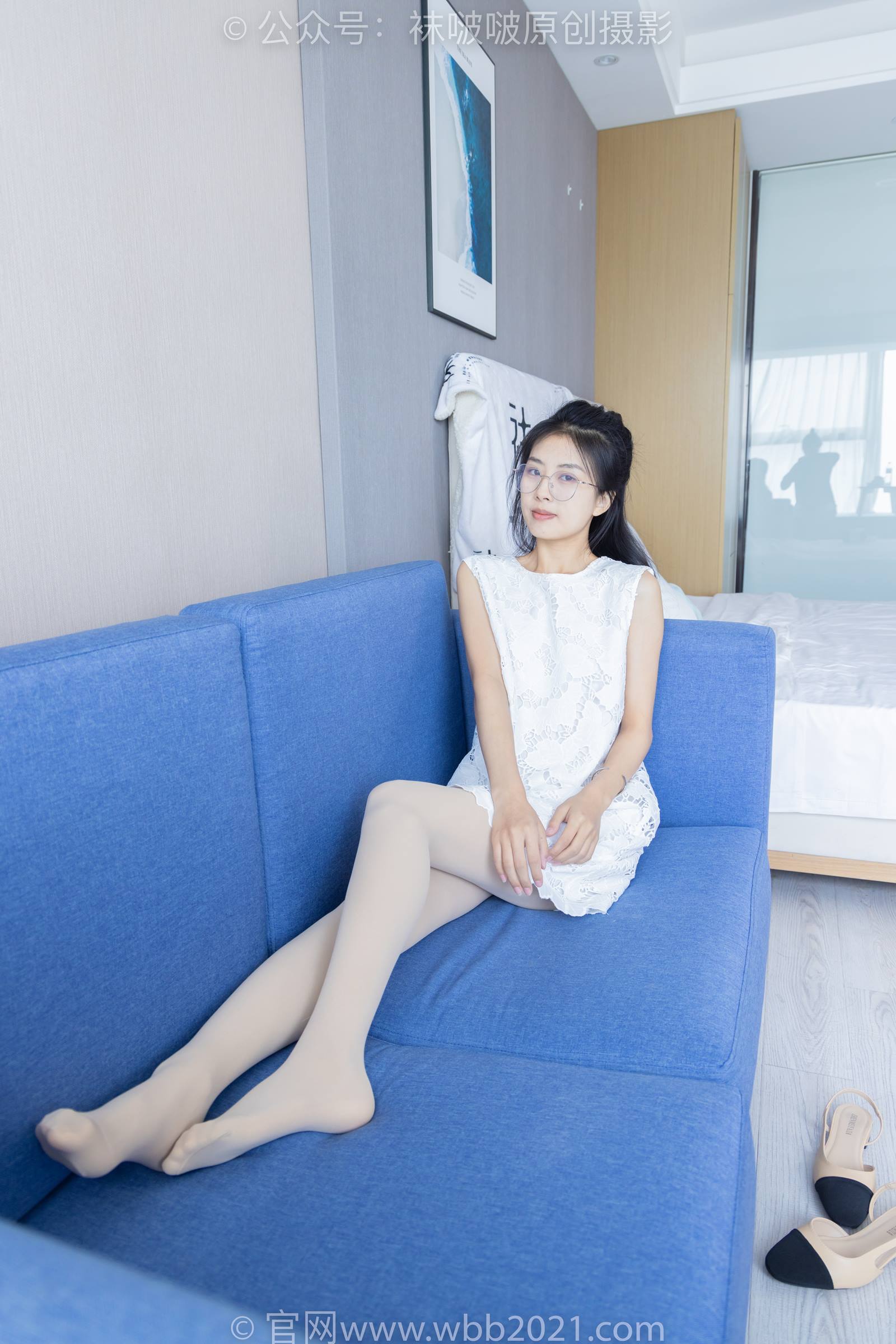 图片[47]-[BoBoSocks袜啵啵]NO.319 奶油-高跟鞋、平底鞋、厚肉丝、厚黑丝大腿袜[140P] – 速更版-美库