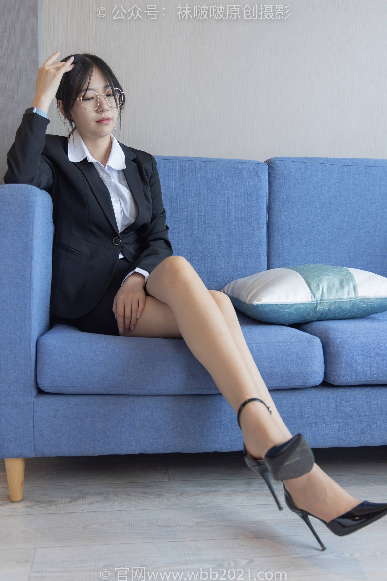 图片[22]-[BoBoSocks袜啵啵]NO.320 小甜豆-高跟鞋、肉丝、ol风[140P] – 速更版-美库