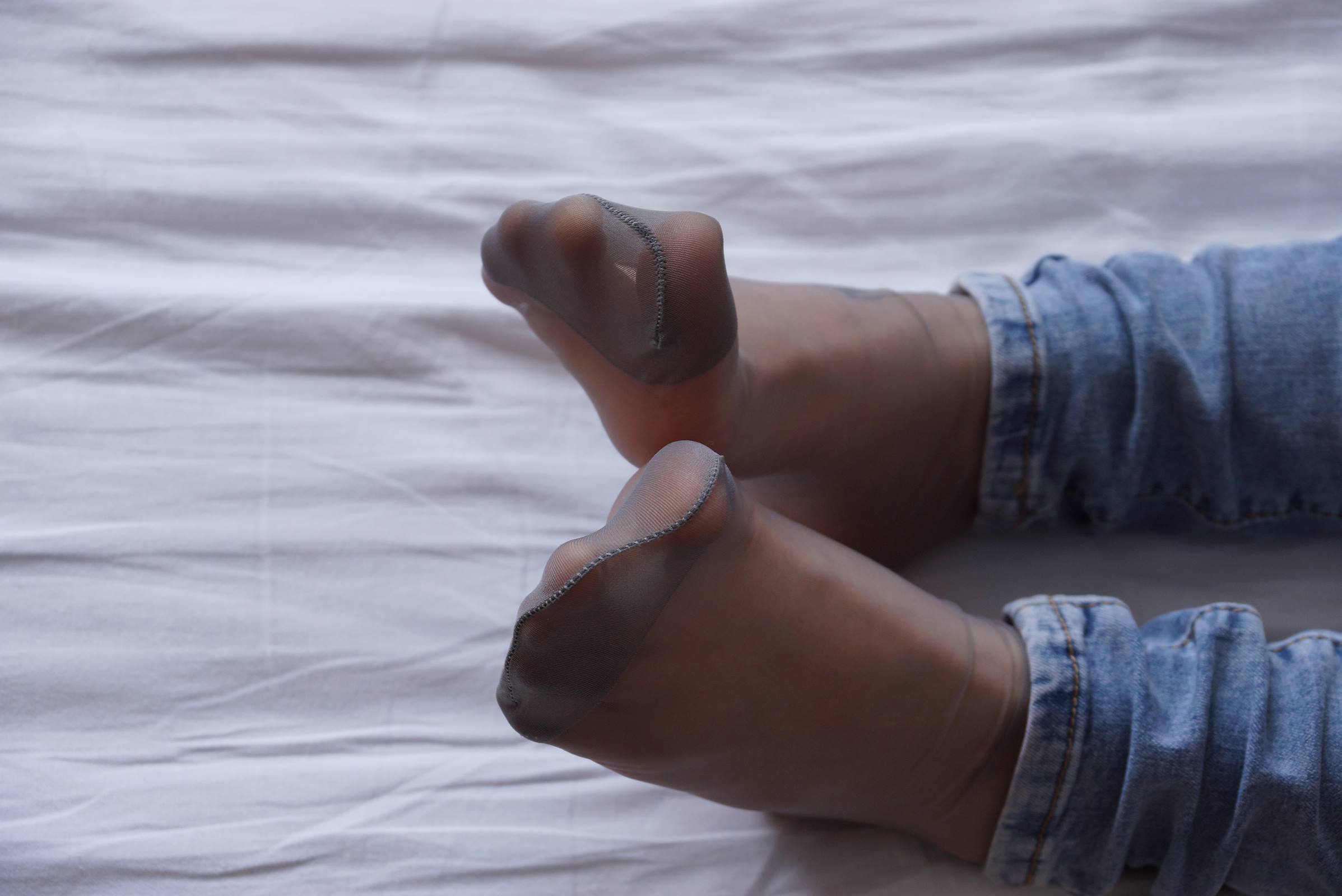 图片[62]-自由摄影 No.005 惬意的周末经典短灰丝陪你看看书 [93P] – 速更版-美库