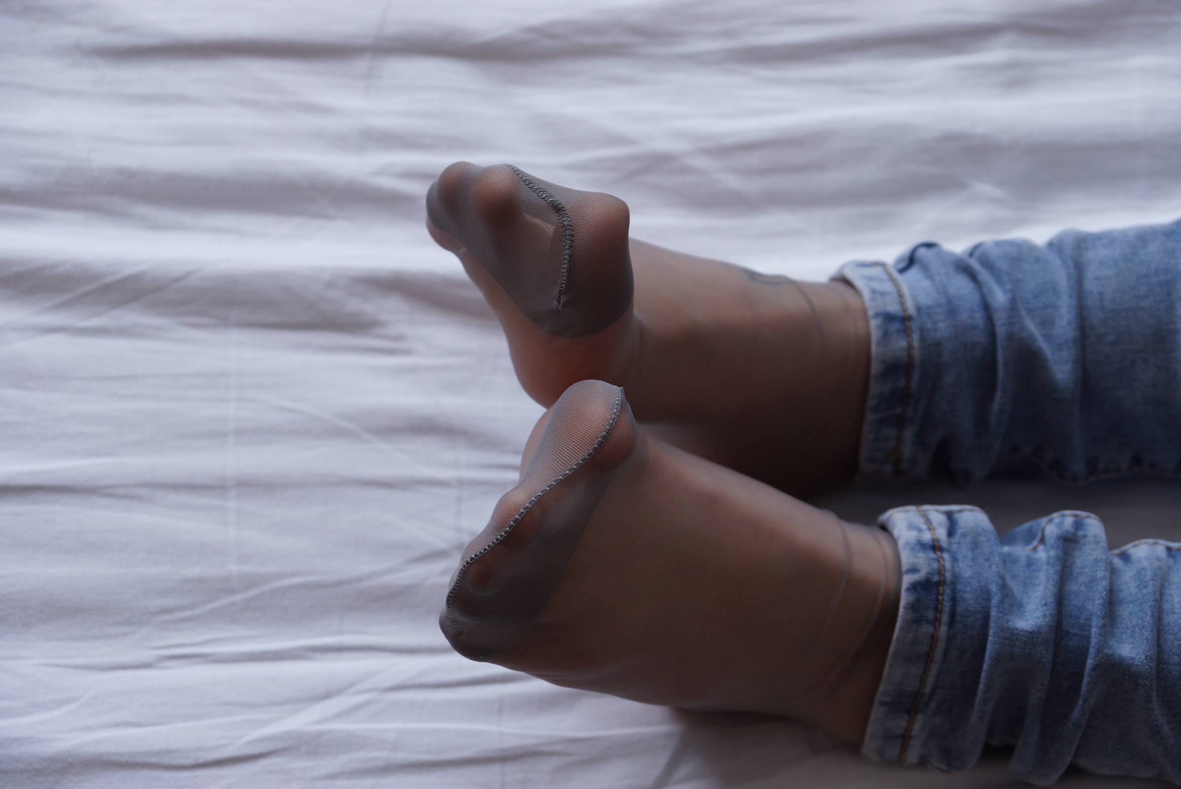 图片[64]-自由摄影 No.005 惬意的周末经典短灰丝陪你看看书 [93P] – 速更版-美库