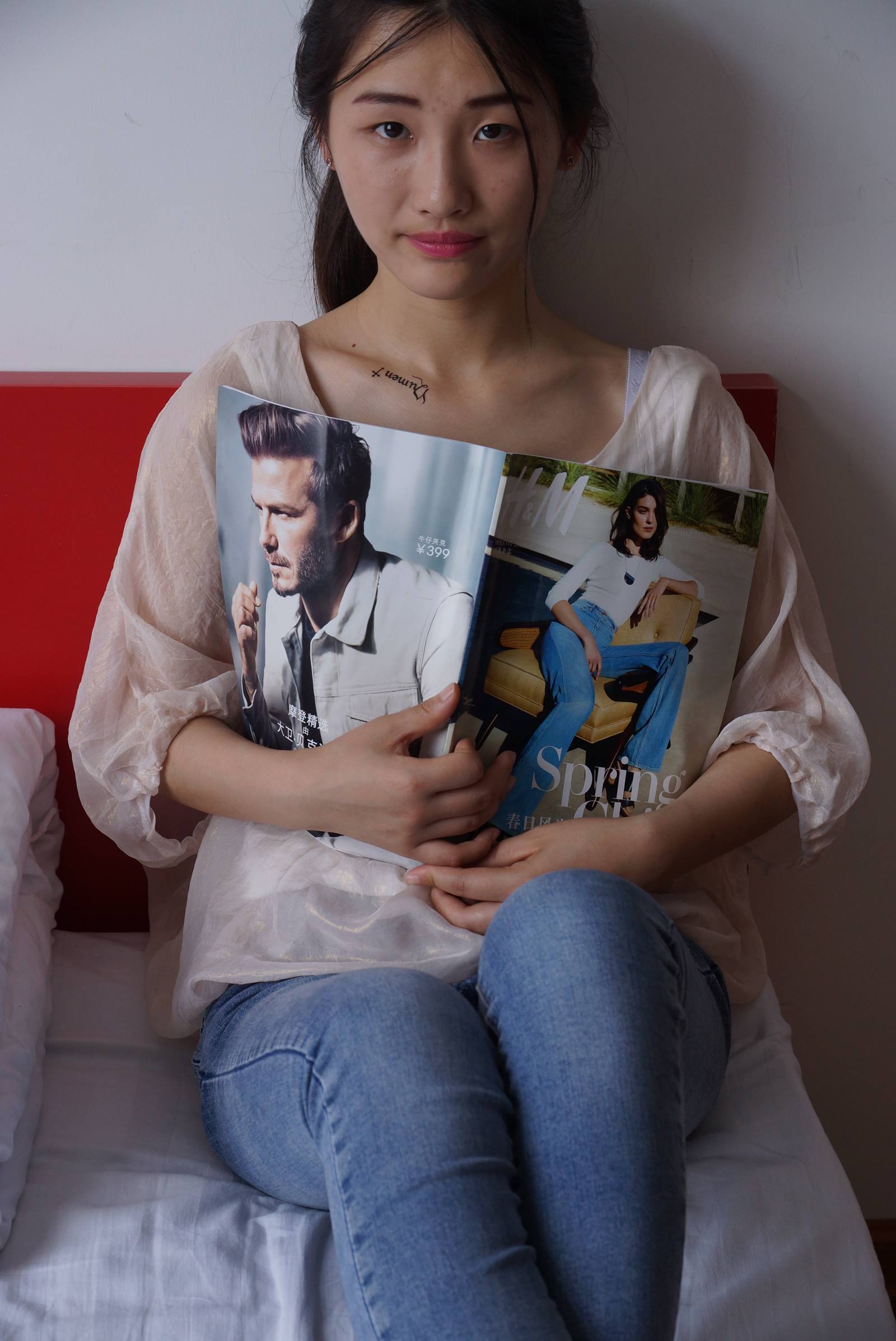 图片[80]-自由摄影 No.005 惬意的周末经典短灰丝陪你看看书 [93P] – 速更版-美库