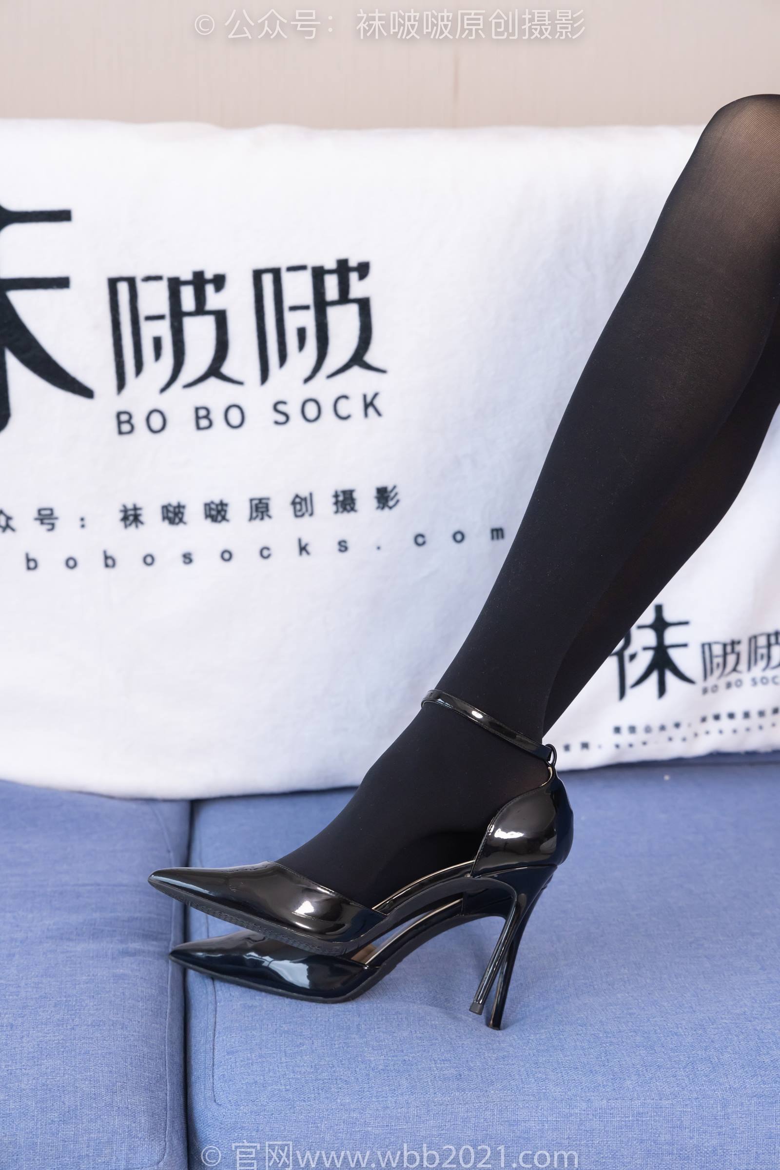 图片[12]-[BoBoSocks袜啵啵]NO.321 稚予-高跟鞋、厚黑丝[150P] – 速更版-美库