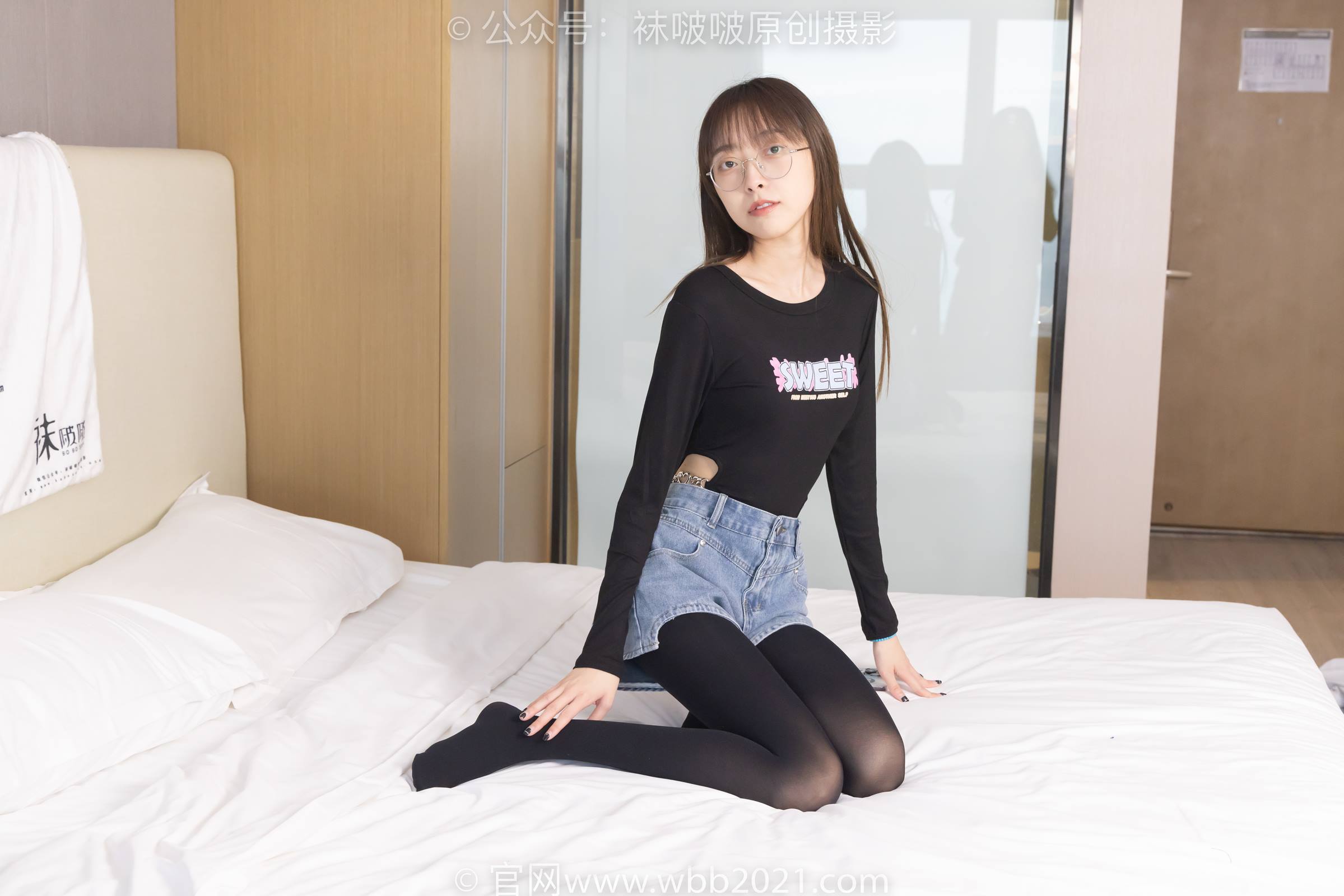 图片[55]-[BoBoSocks袜啵啵]NO.321 稚予-高跟鞋、厚黑丝[150P] – 速更版-美库