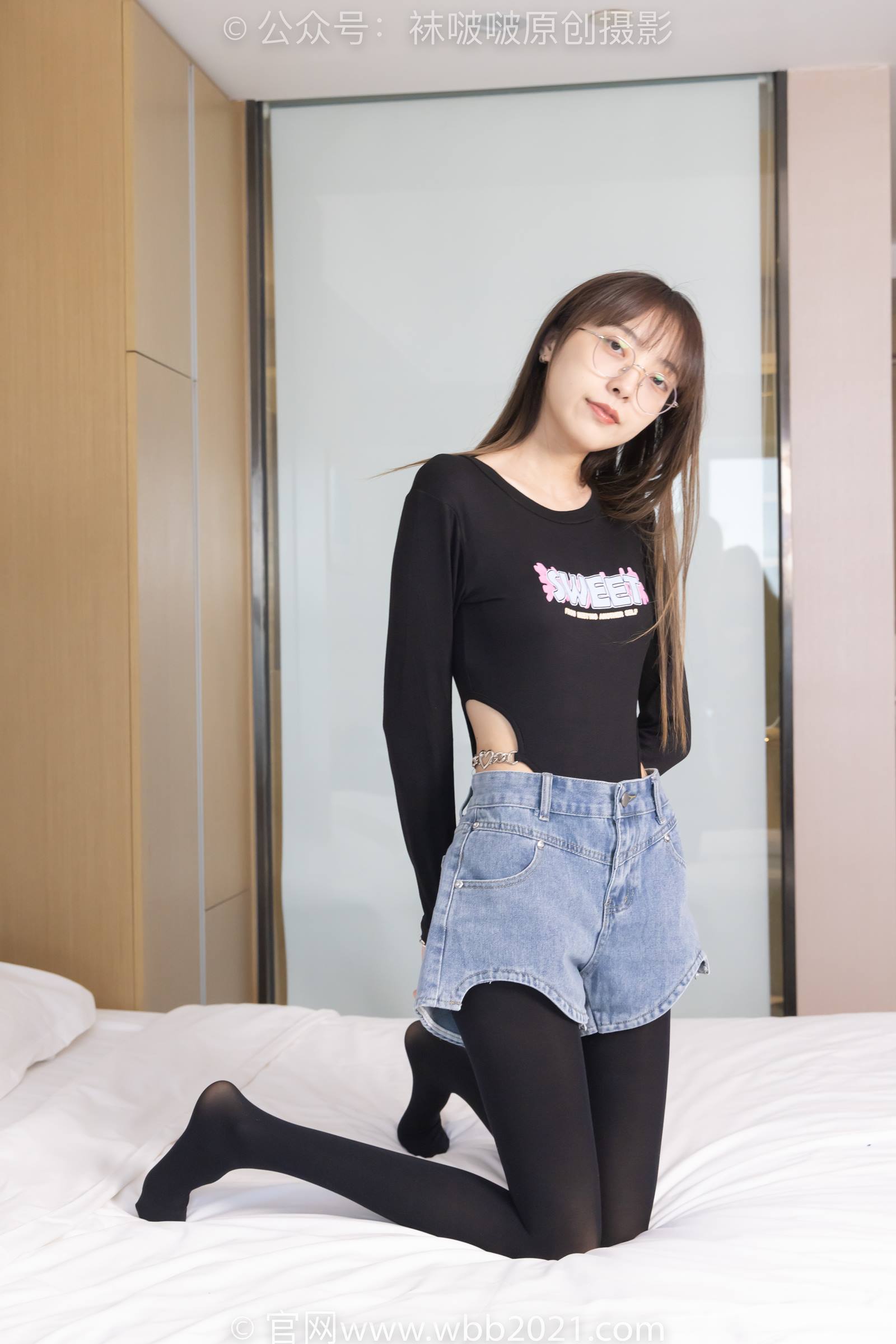 图片[58]-[BoBoSocks袜啵啵]NO.321 稚予-高跟鞋、厚黑丝[150P] – 速更版-美库