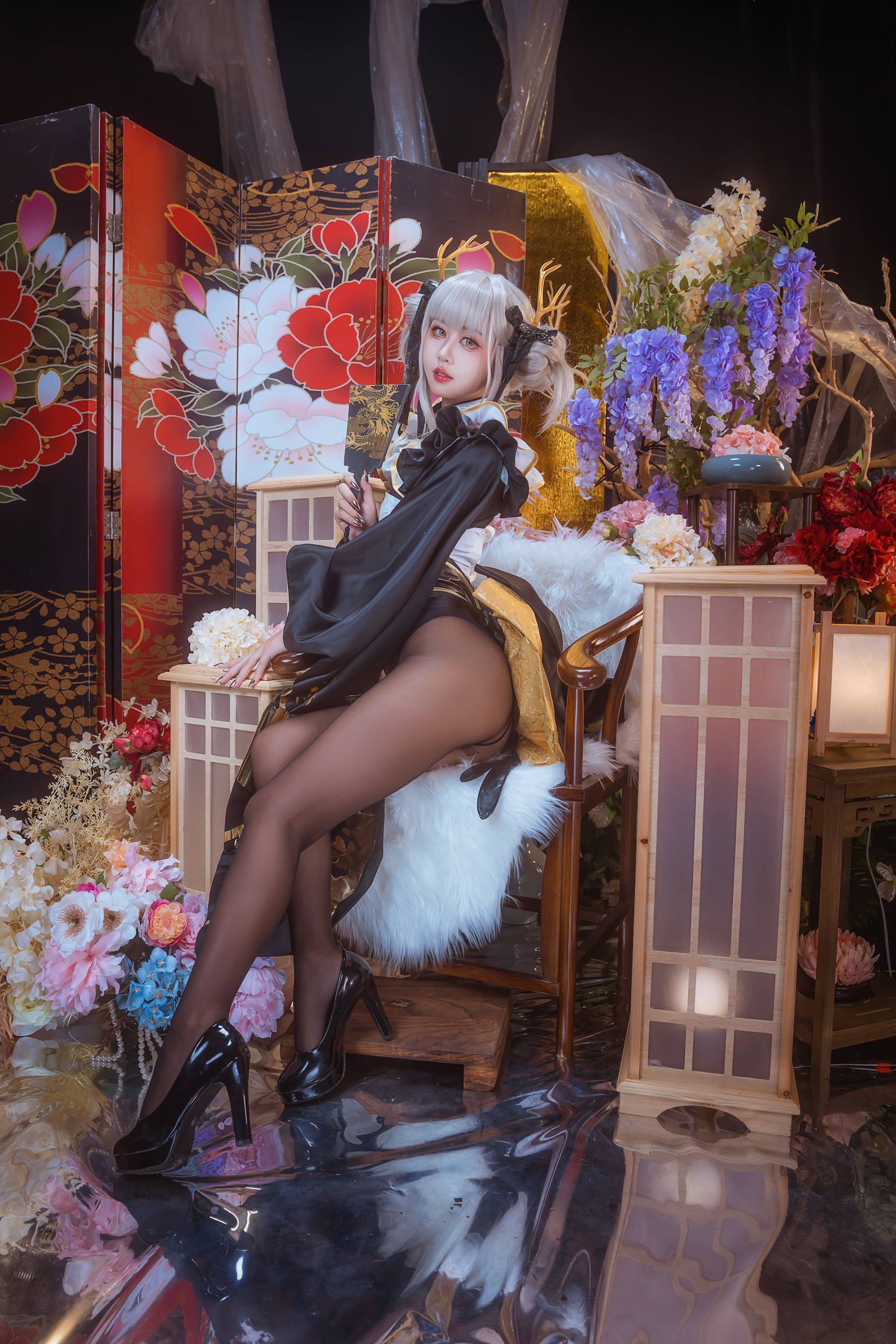 图片[10]-萌芽儿o0  白兔和服[18P] – 速更版-美库