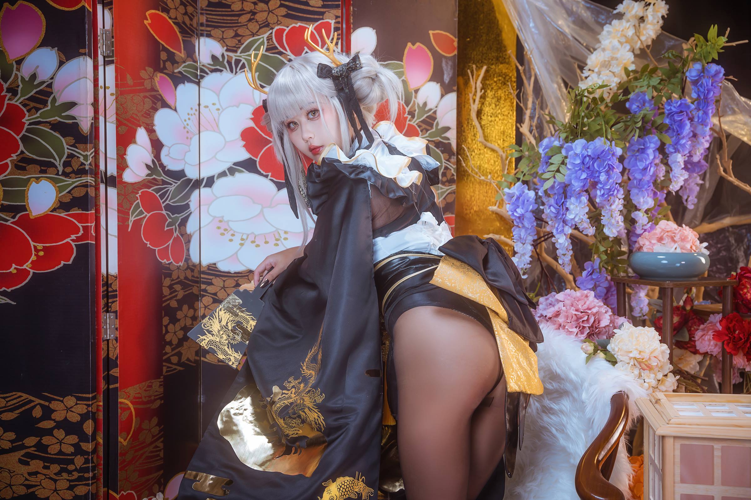 图片[14]-萌芽儿o0  白兔和服[18P] – 速更版-美库