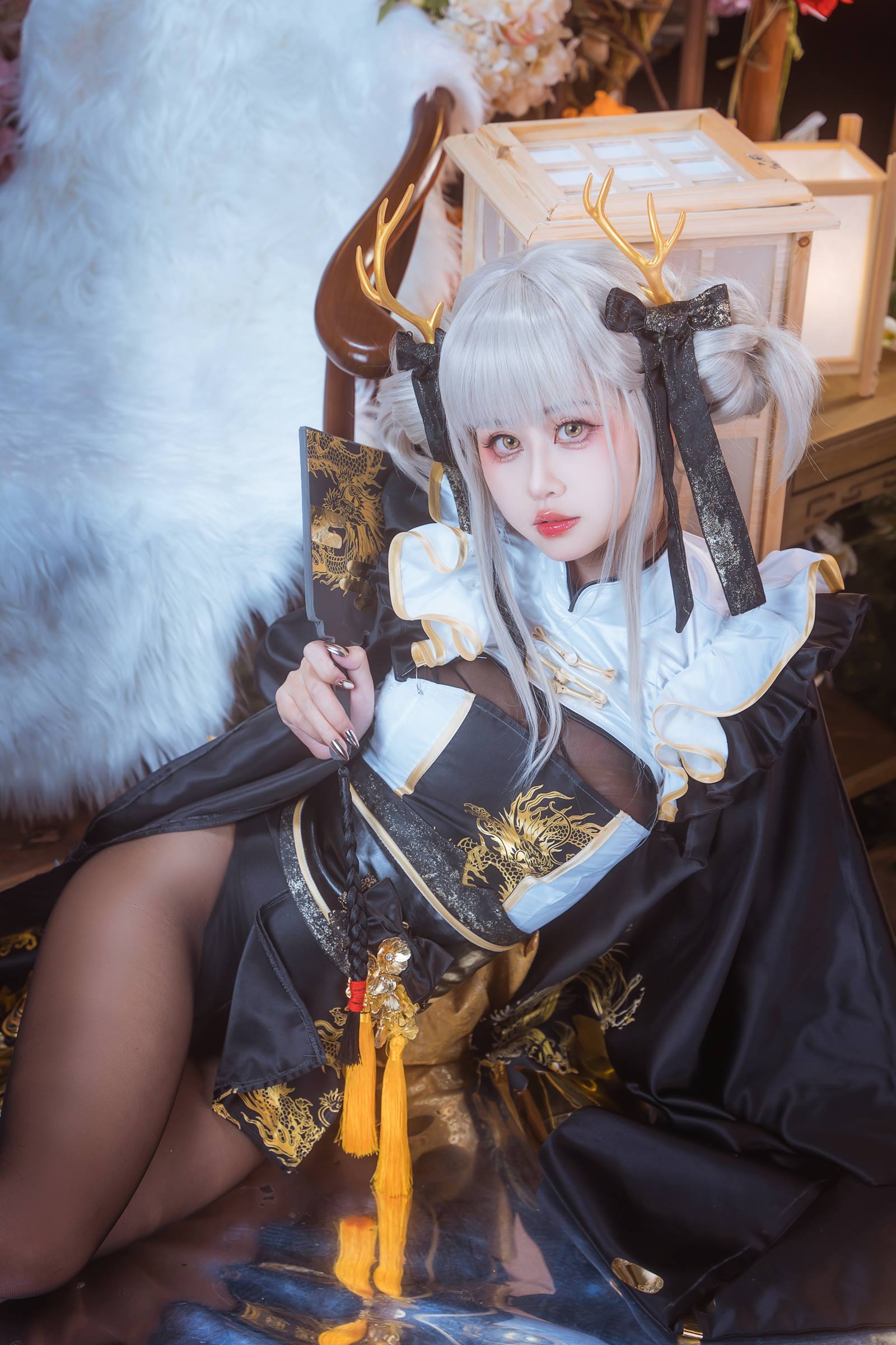 图片[18]-萌芽儿o0  白兔和服[18P] – 速更版-美库