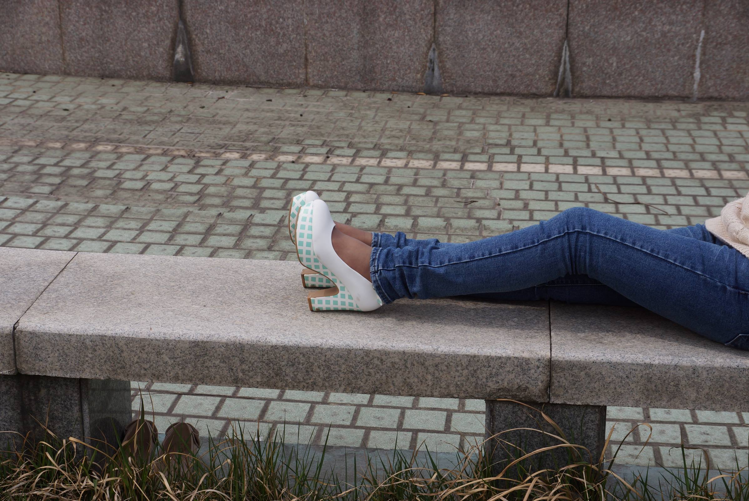 图片[10]-自由摄影 No.009 刚刚学会穿高跟鞋的大二小学妹 [99P] – 速更版-美库