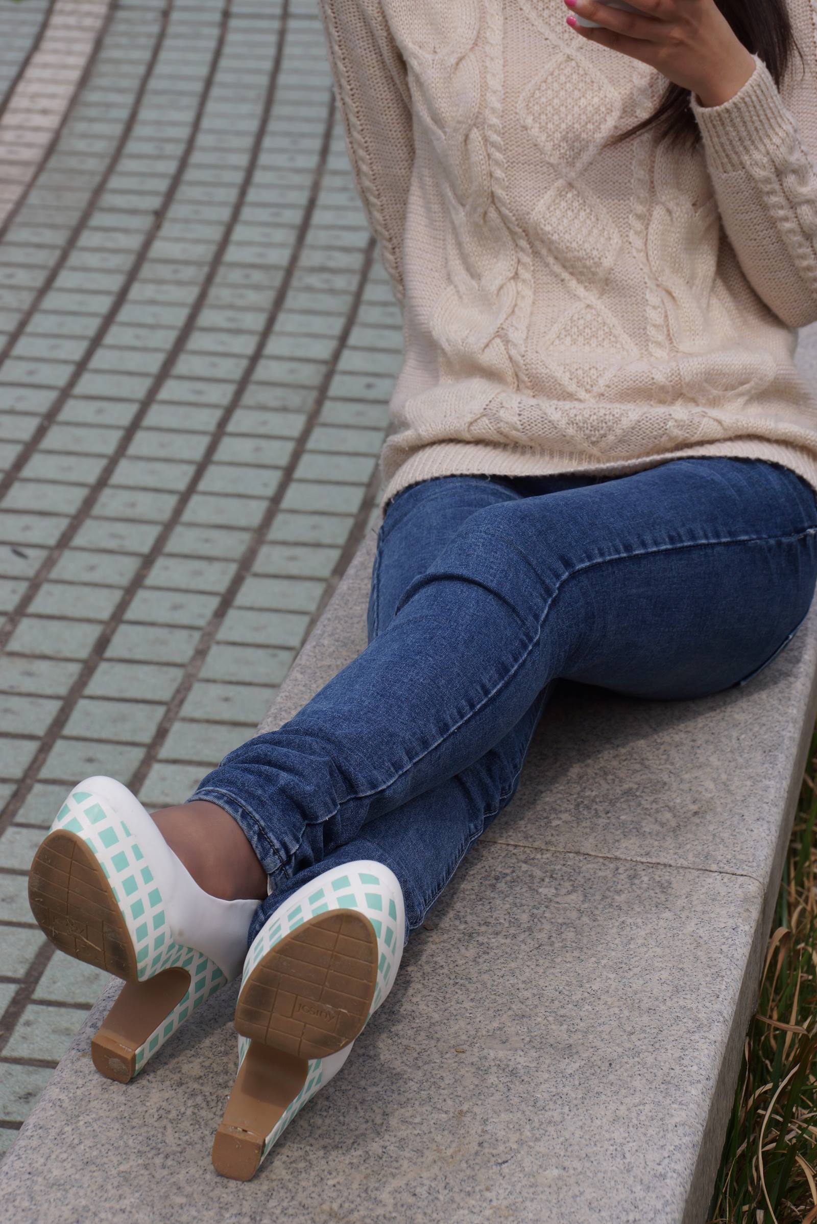 图片[13]-自由摄影 No.009 刚刚学会穿高跟鞋的大二小学妹 [99P] – 速更版-美库