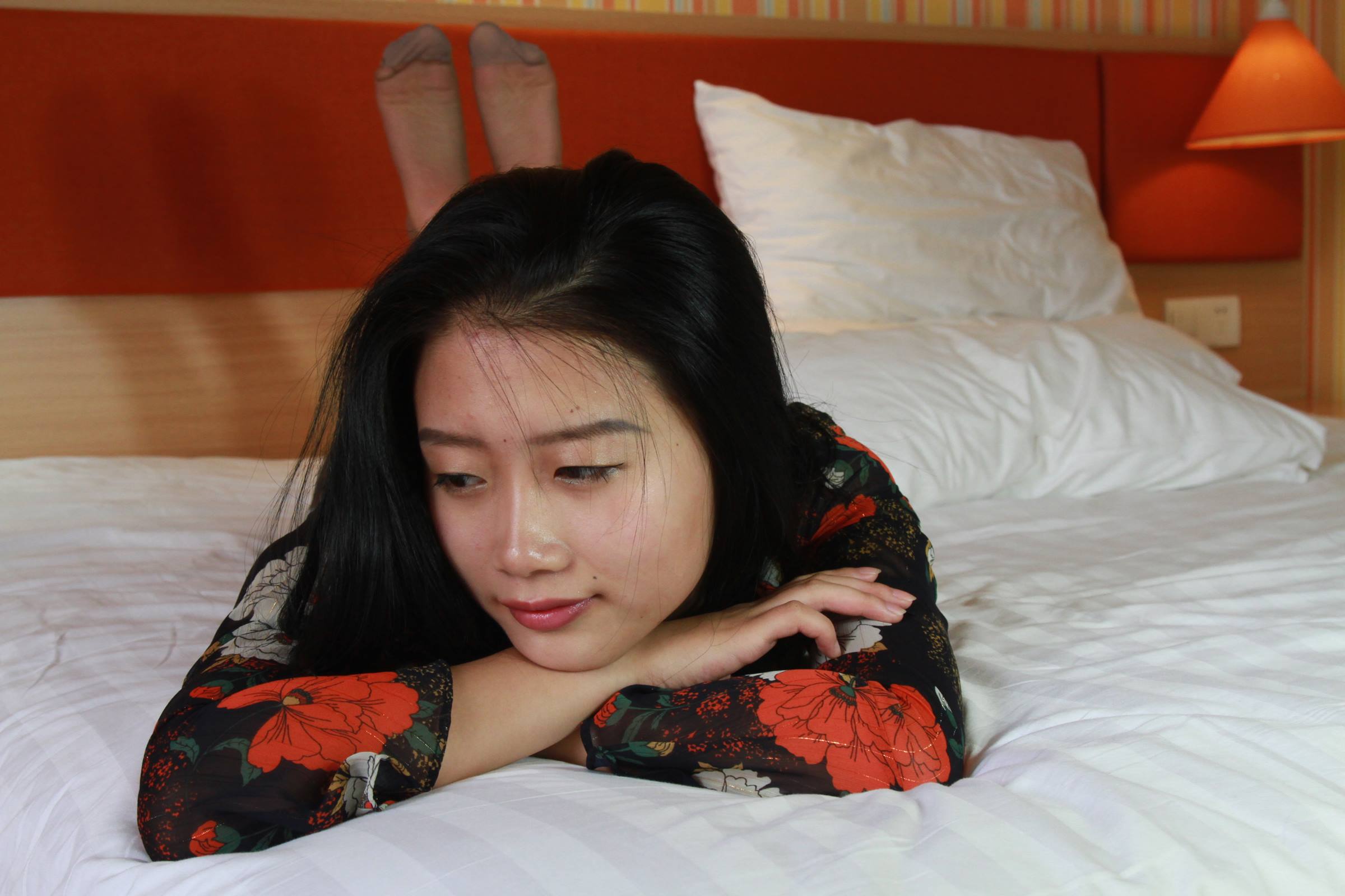 图片[26]-自由摄影 No.007 第一次穿长丝袜感觉棒棒的 [54P] – 速更版-美库