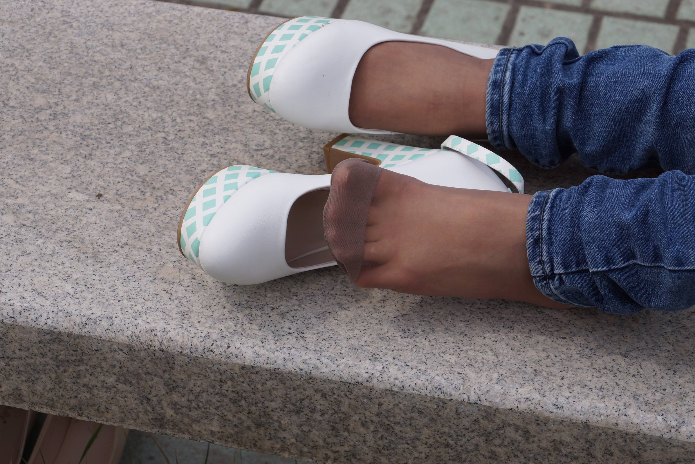 图片[19]-自由摄影 No.009 刚刚学会穿高跟鞋的大二小学妹 [99P] – 速更版-美库