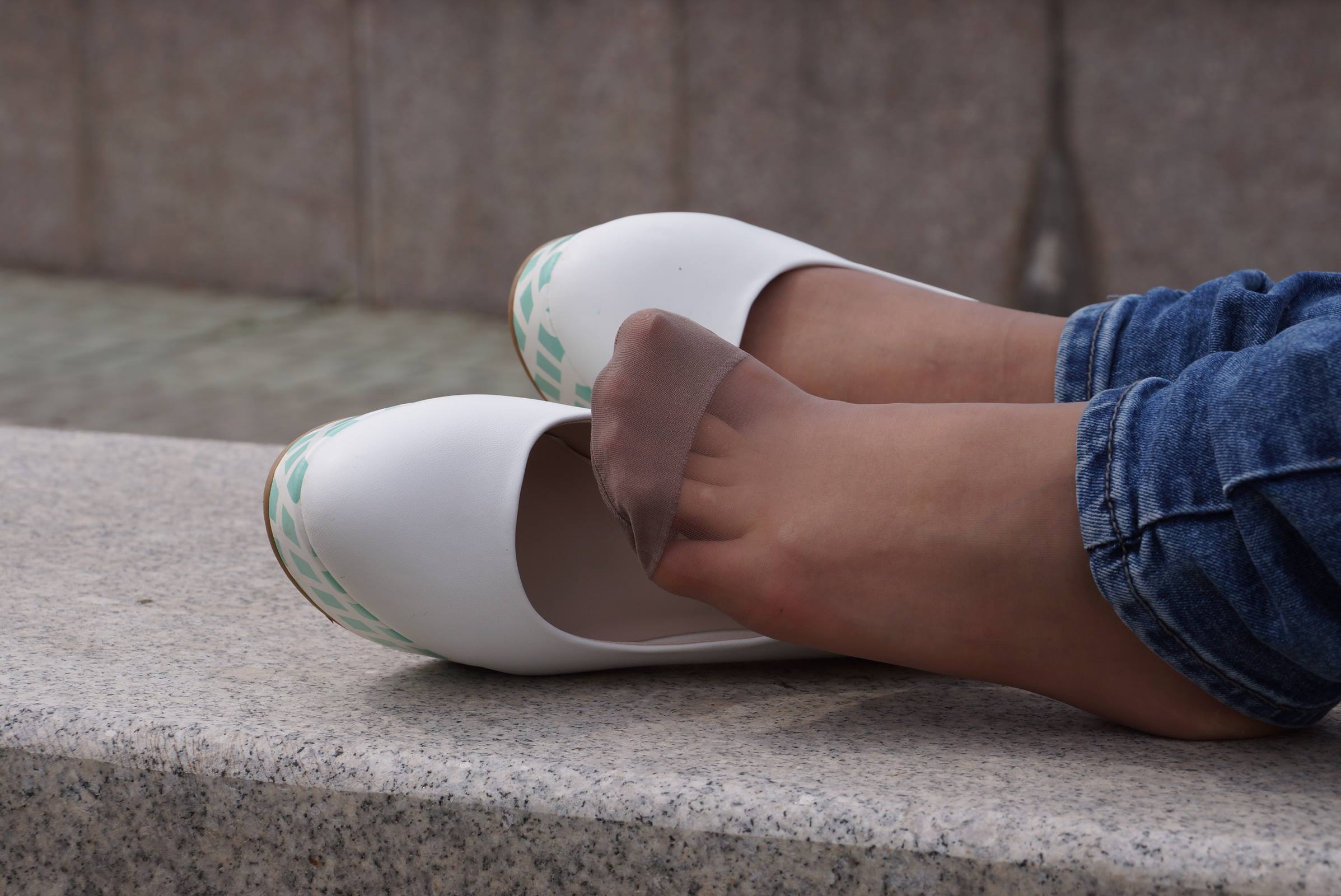 图片[22]-自由摄影 No.009 刚刚学会穿高跟鞋的大二小学妹 [99P] – 速更版-美库