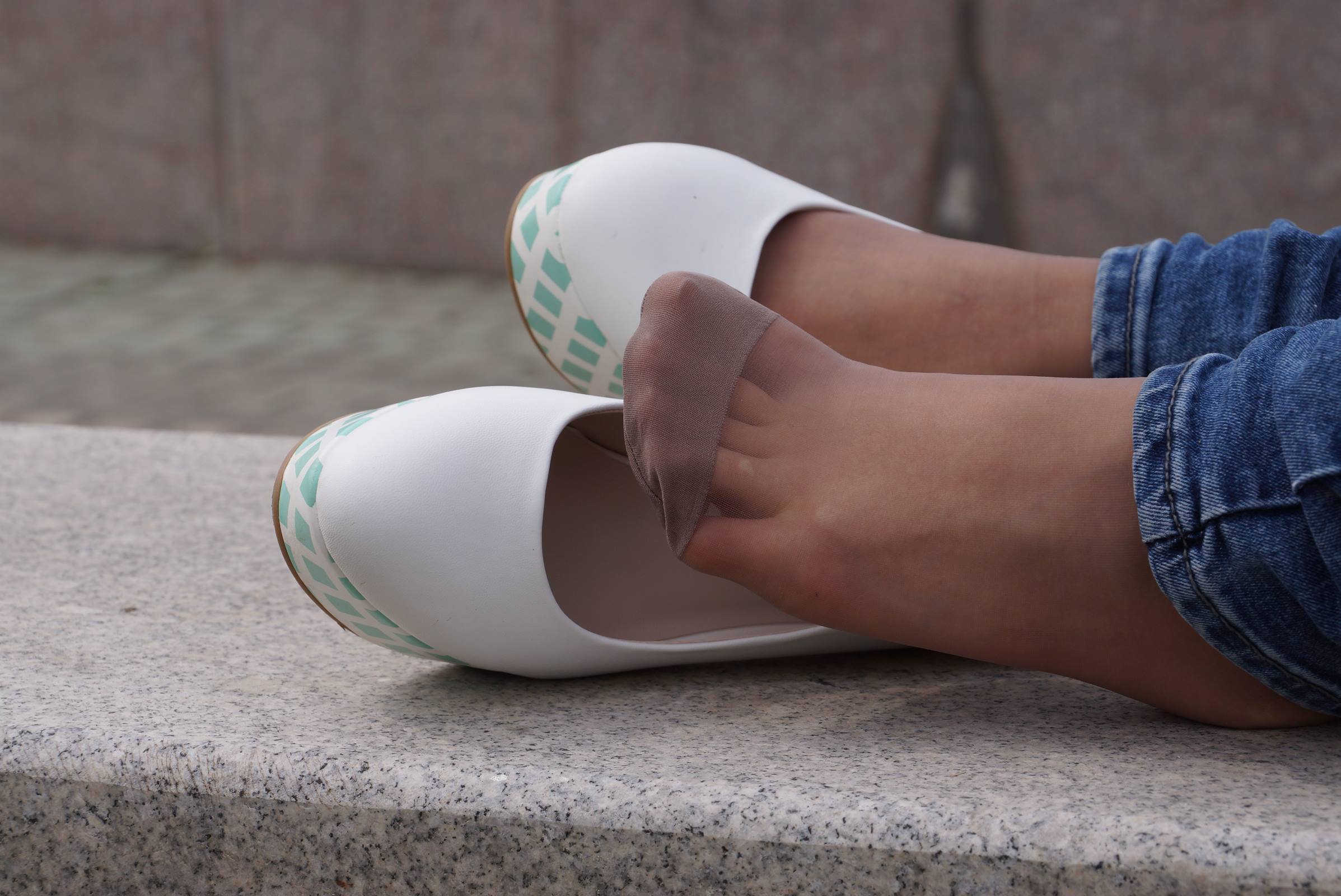 图片[26]-自由摄影 No.009 刚刚学会穿高跟鞋的大二小学妹 [99P] – 速更版-美库