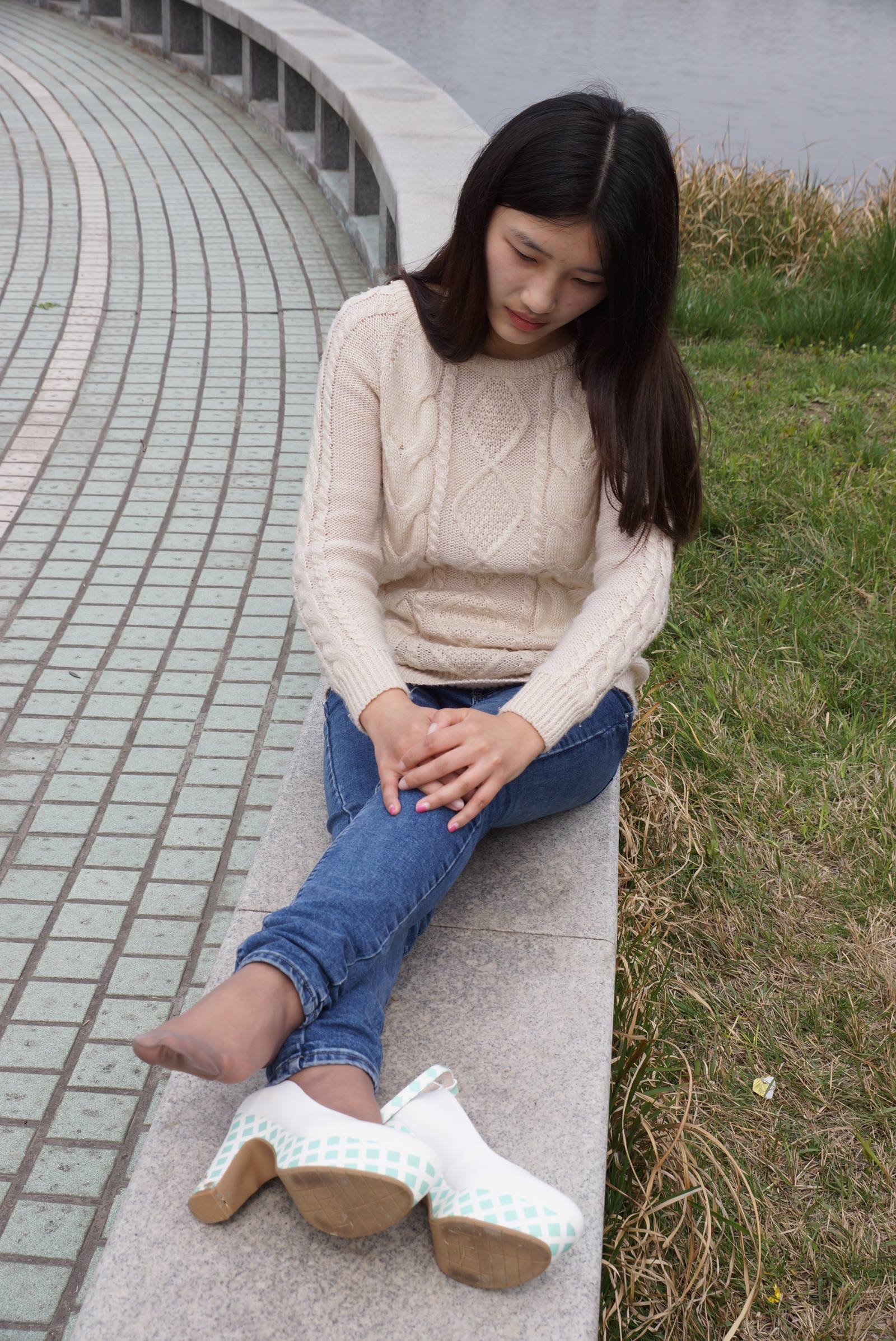 图片[30]-自由摄影 No.009 刚刚学会穿高跟鞋的大二小学妹 [99P] – 速更版-美库