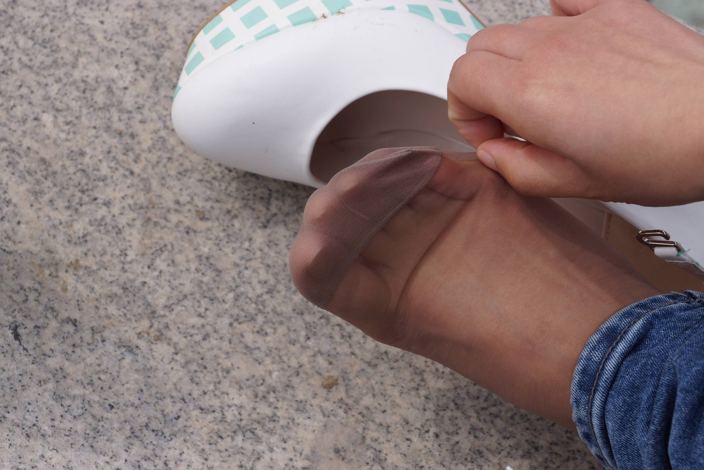 图片[43]-自由摄影 No.009 刚刚学会穿高跟鞋的大二小学妹 [99P] – 速更版-美库