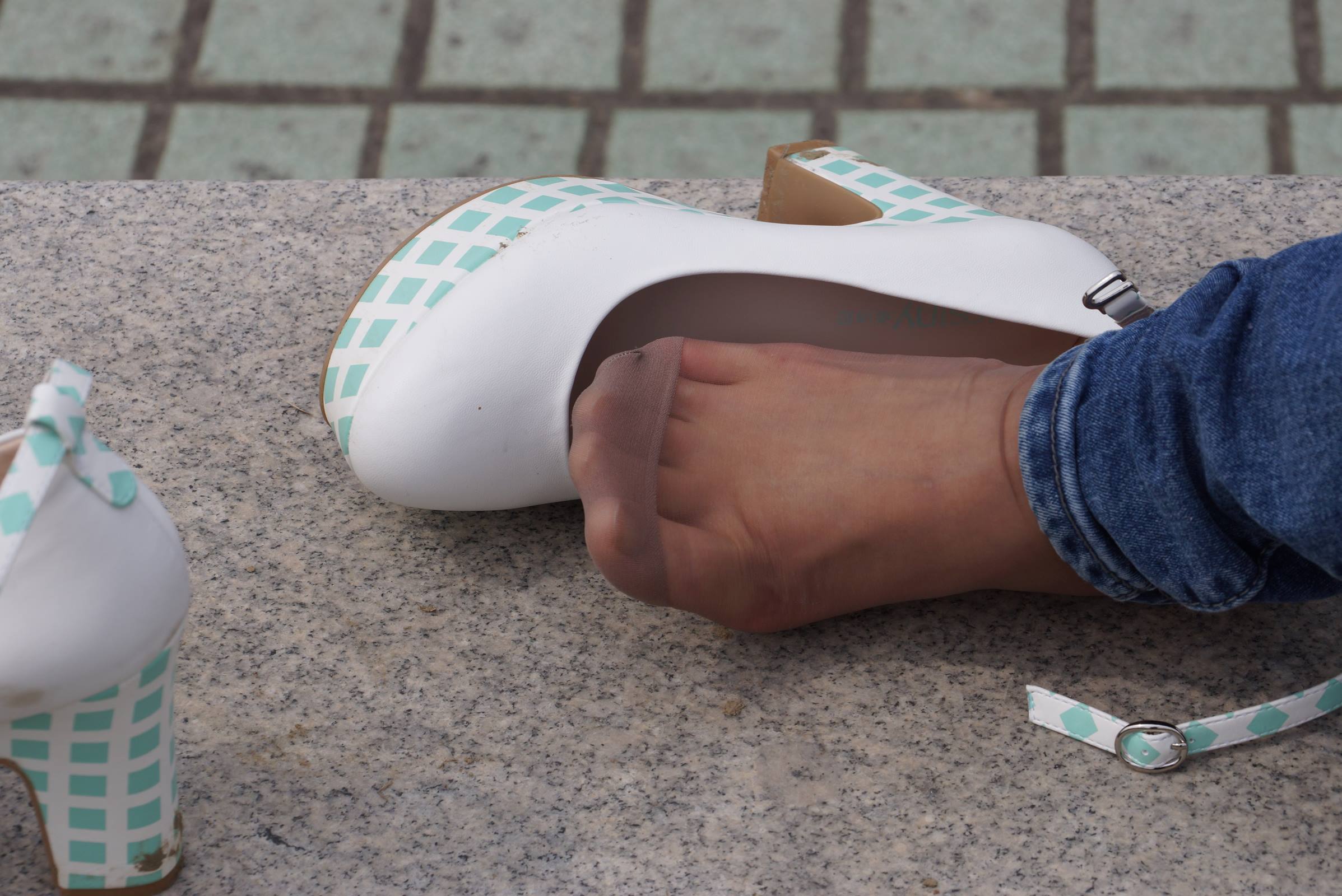 图片[45]-自由摄影 No.009 刚刚学会穿高跟鞋的大二小学妹 [99P] – 速更版-美库