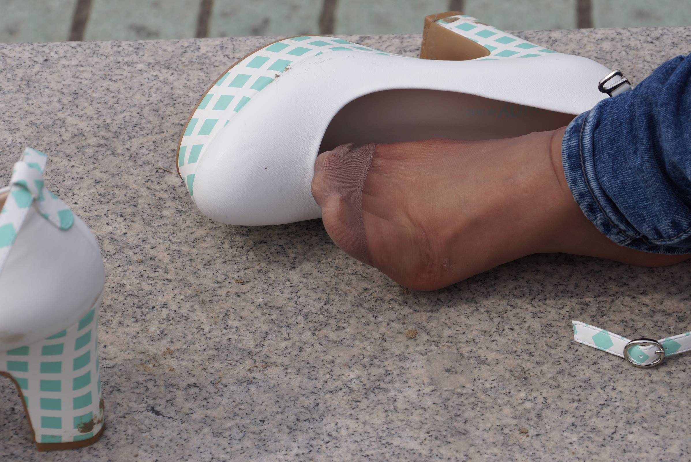 图片[47]-自由摄影 No.009 刚刚学会穿高跟鞋的大二小学妹 [99P] – 速更版-美库