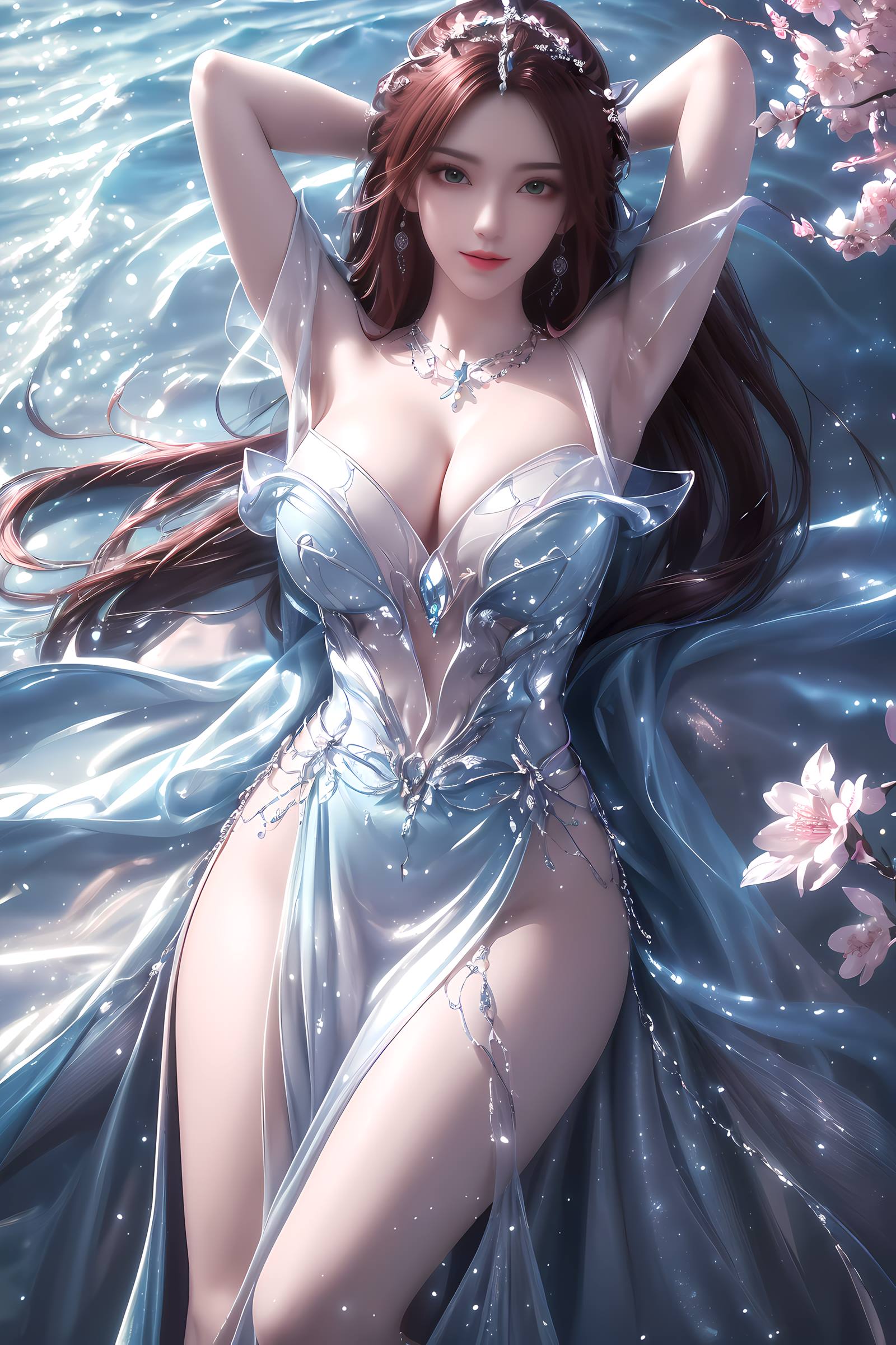 图片[17]-AI绘画 121 完美世界-叶倾仙[15P] – 速更版-美库