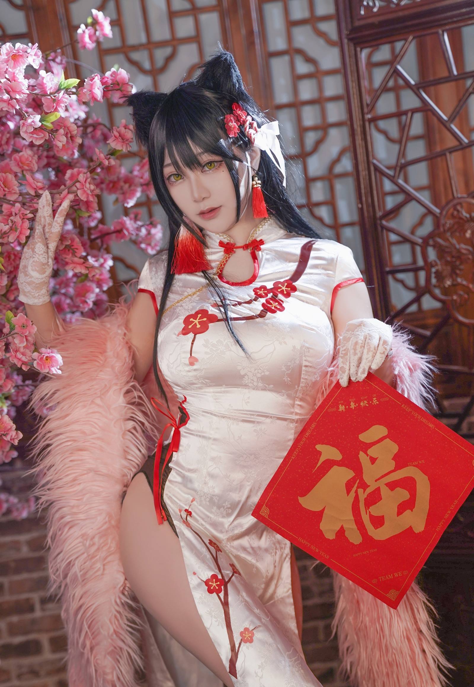 图片[11]-Halo_酱  – 爱宕新春旗袍[17P] – 速更版-美库