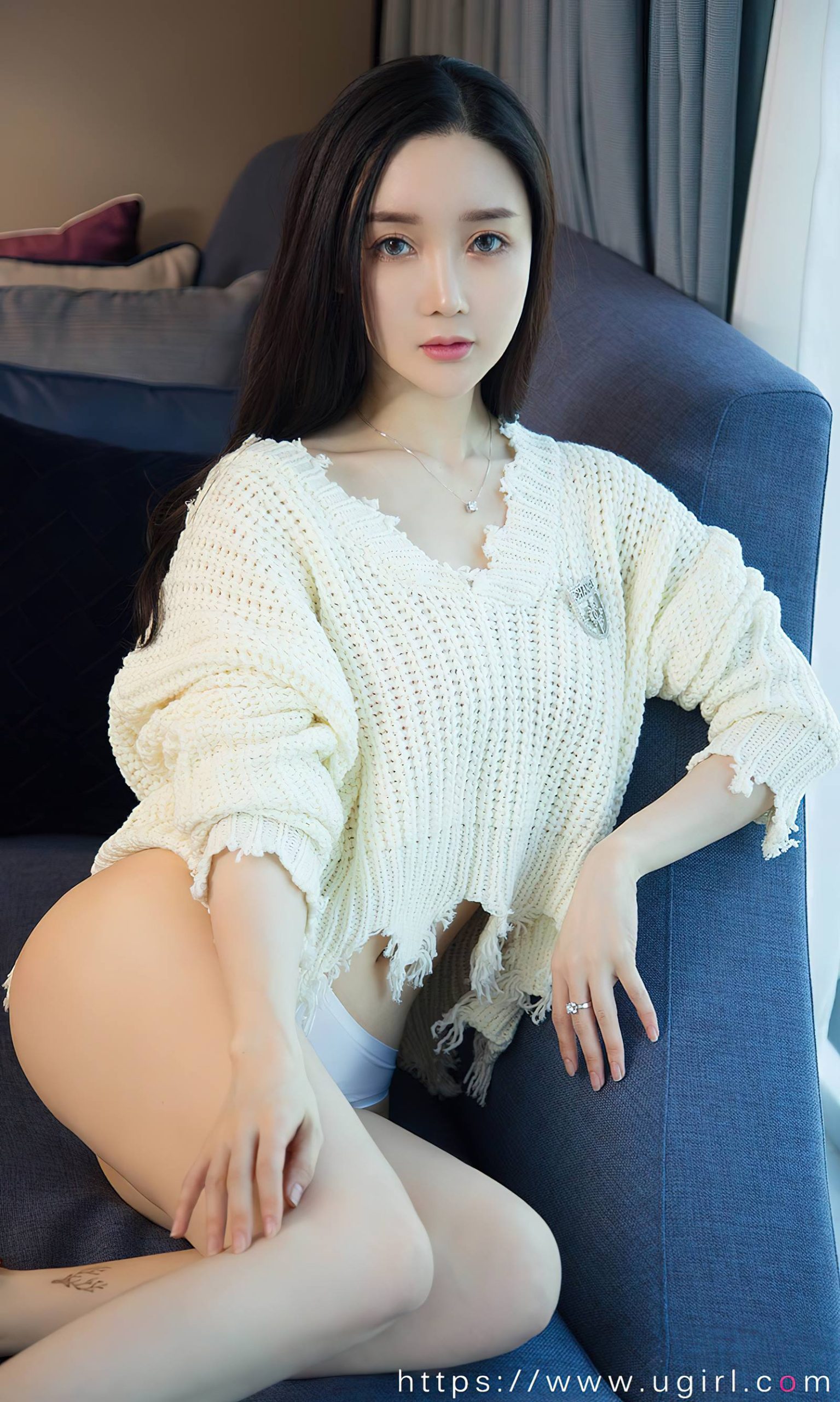 图片[35]-[爱尤物]2023 NO.2755 白色毛衣 夏美[35P] – 速更版-美库