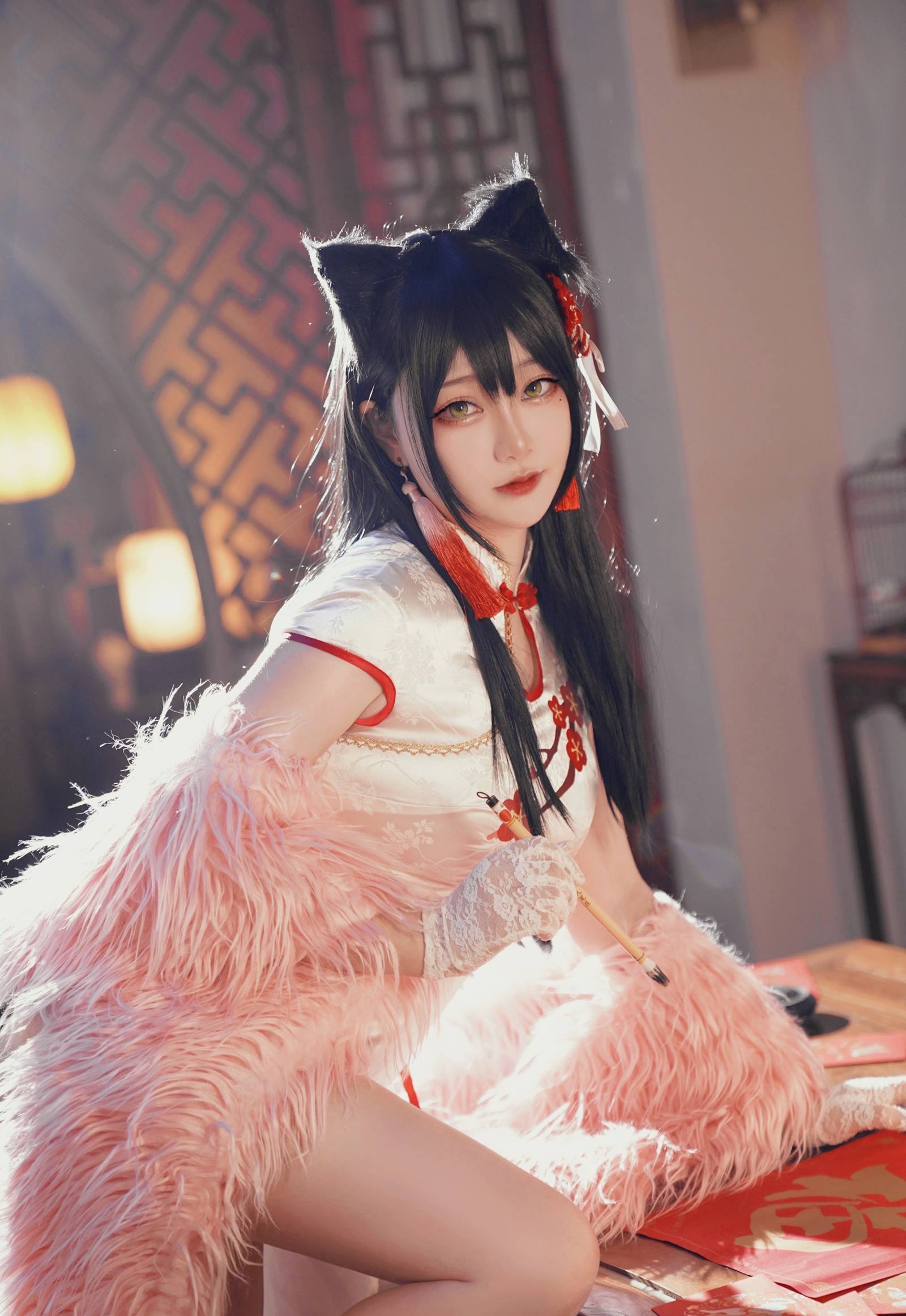 图片[14]-Halo_酱  – 爱宕新春旗袍[17P] – 速更版-美库