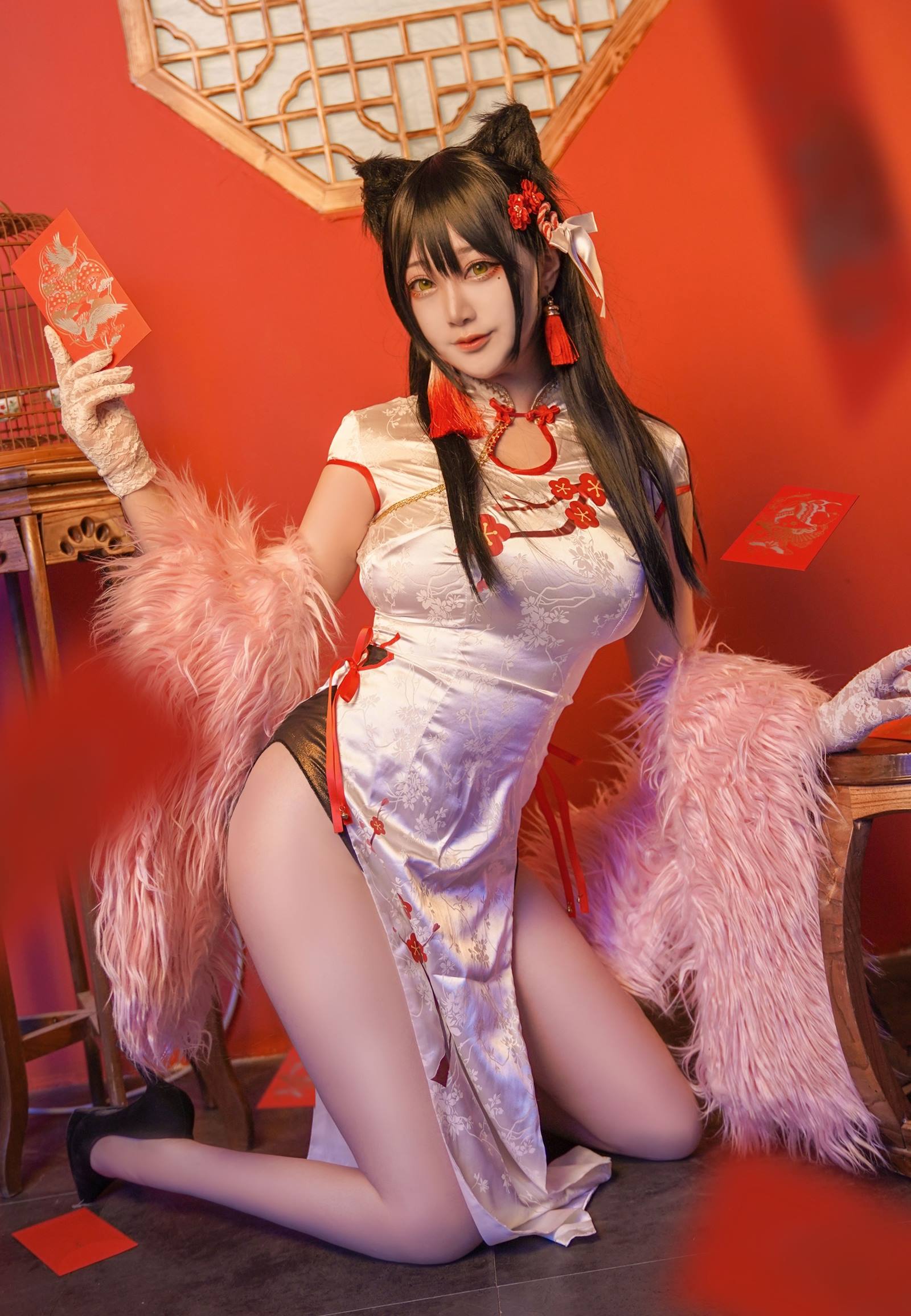 图片[15]-Halo_酱  – 爱宕新春旗袍[17P] – 速更版-美库