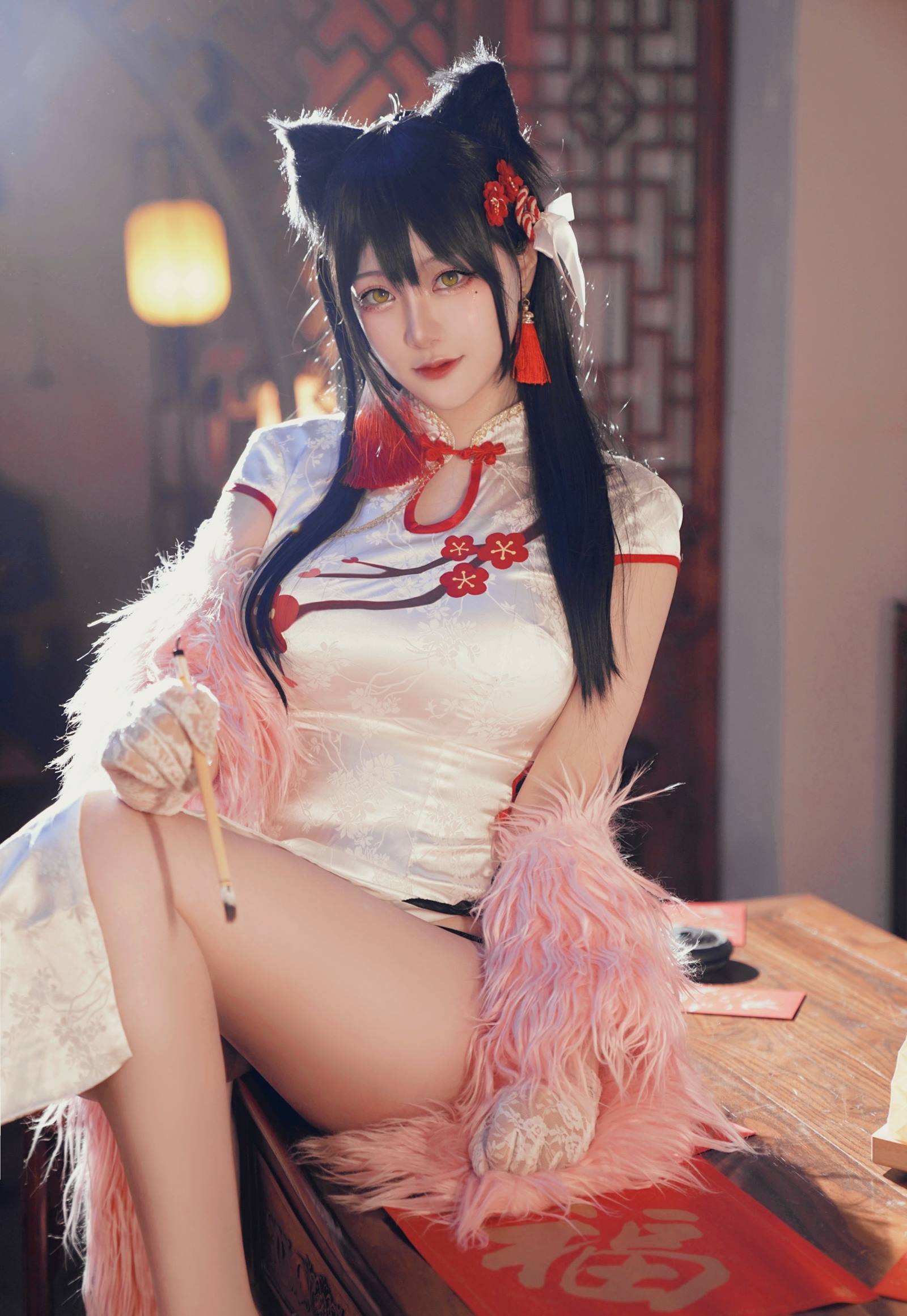 图片[16]-Halo_酱  – 爱宕新春旗袍[17P] – 速更版-美库