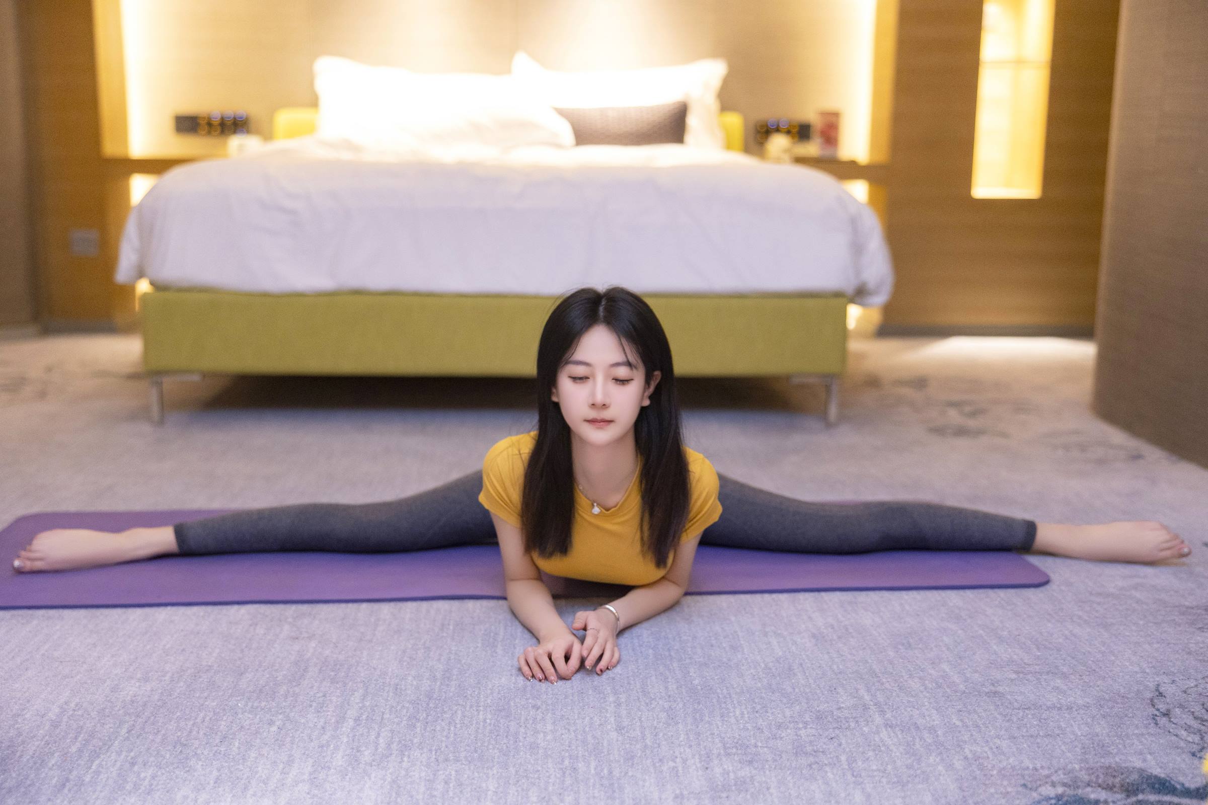 图片[36]-谢小蒽(幼幼) 瑜伽[39P] – 速更版-美库