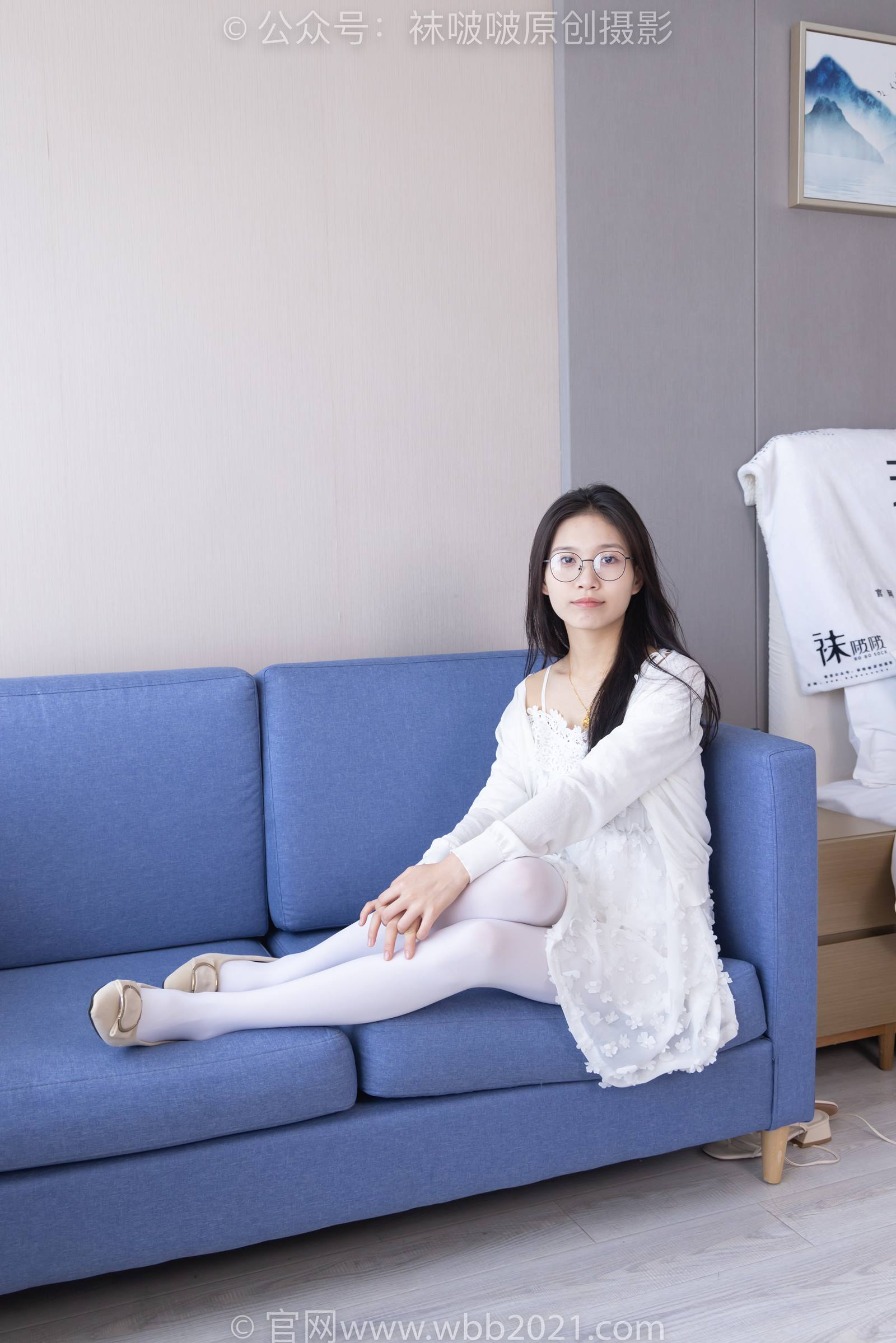 图片[14]-[BoBoSocks袜啵啵]NO.322 芝士-两双平底鞋、厚白丝[140P] – 速更版-美库