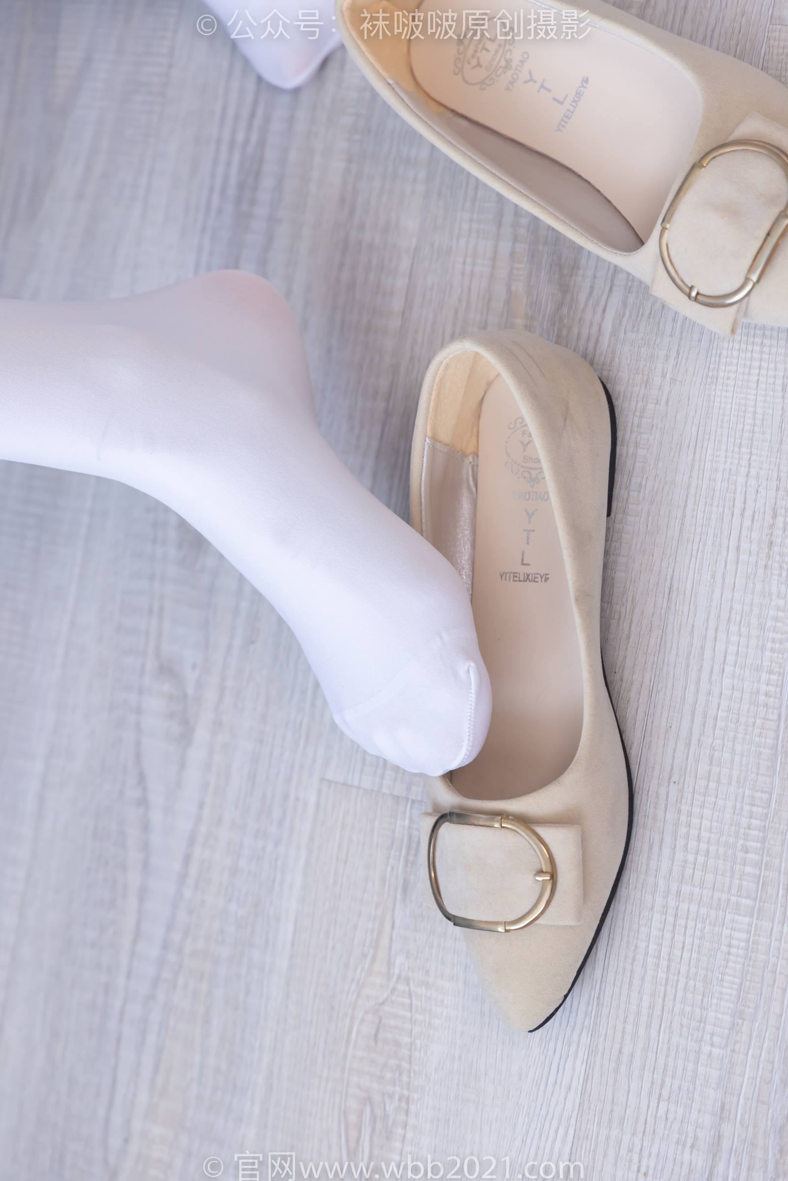 图片[29]-[BoBoSocks袜啵啵]NO.322 芝士-两双平底鞋、厚白丝[140P] – 速更版-美库