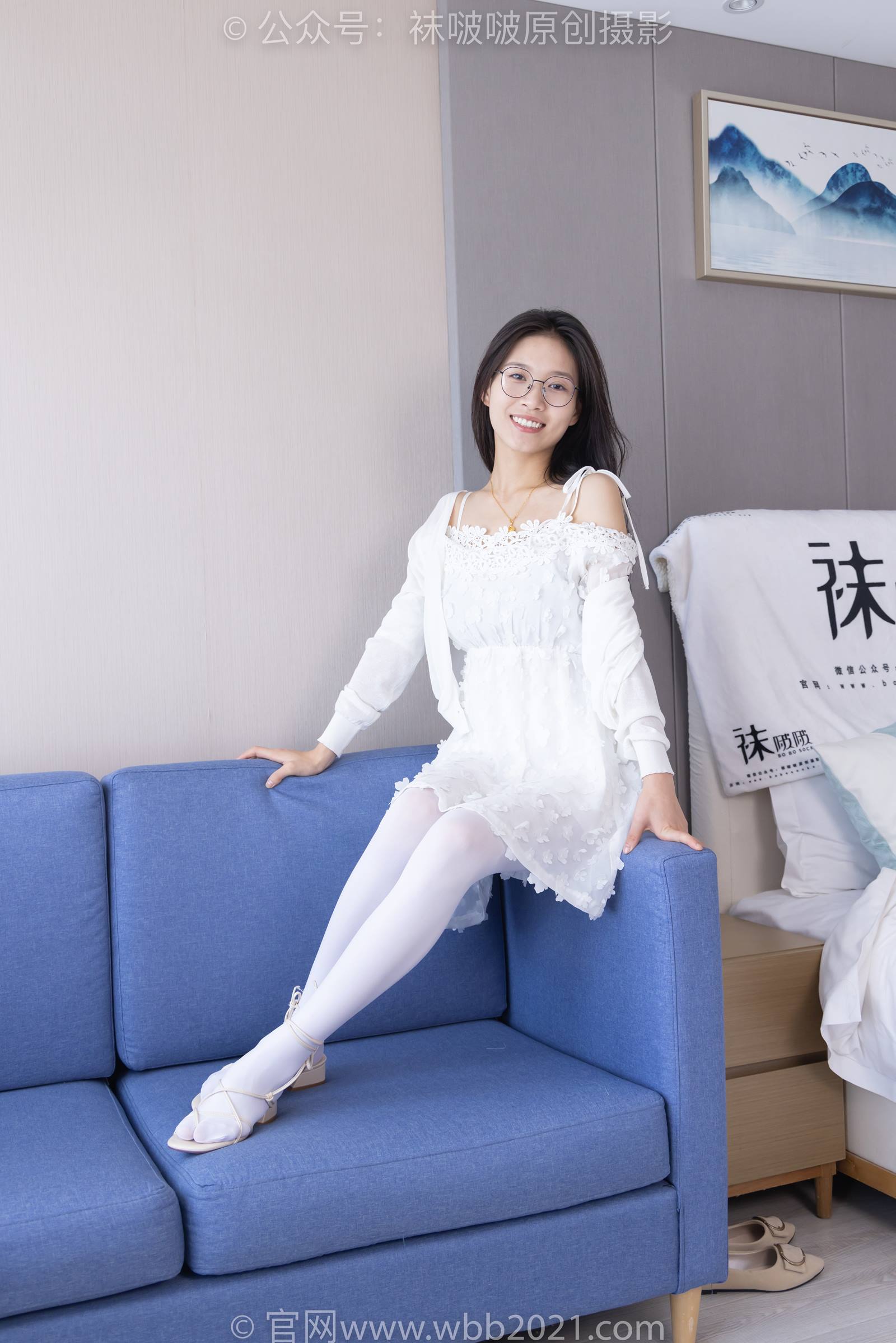 图片[35]-[BoBoSocks袜啵啵]NO.322 芝士-两双平底鞋、厚白丝[140P] – 速更版-美库