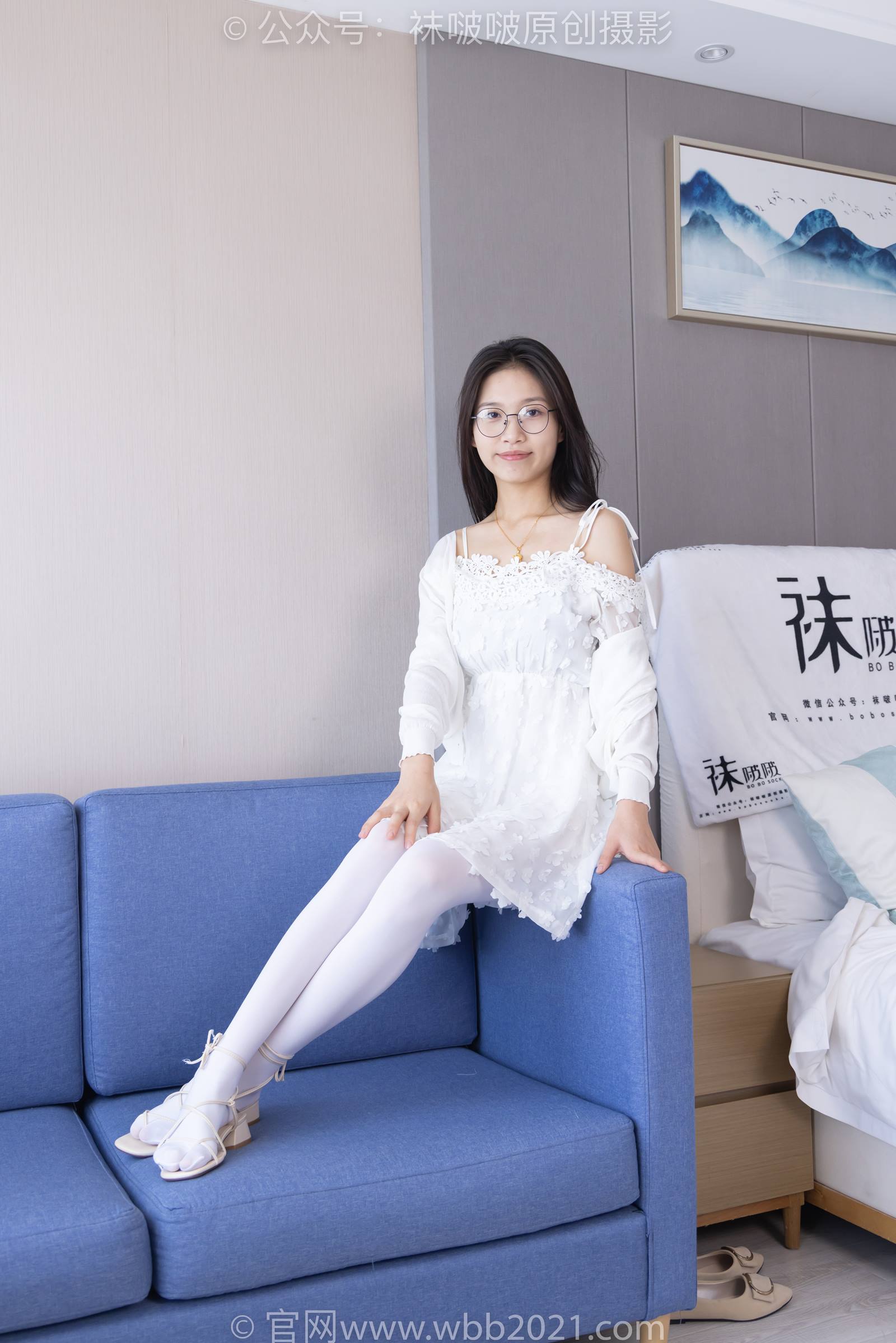 图片[36]-[BoBoSocks袜啵啵]NO.322 芝士-两双平底鞋、厚白丝[140P] – 速更版-美库