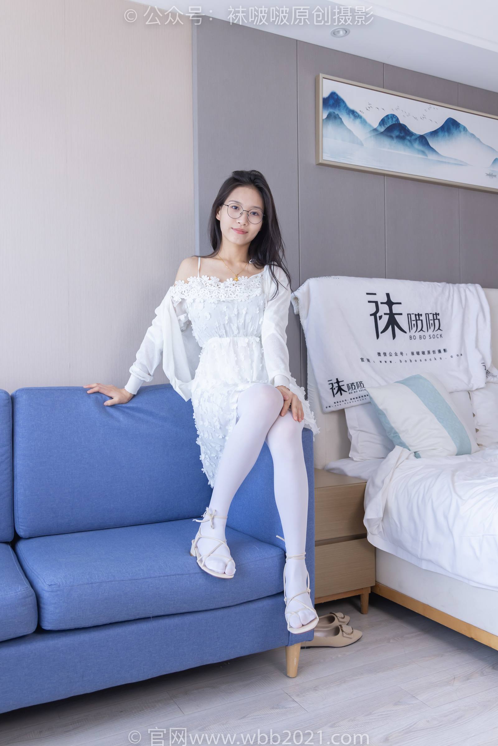 图片[47]-[BoBoSocks袜啵啵]NO.322 芝士-两双平底鞋、厚白丝[140P] – 速更版-美库