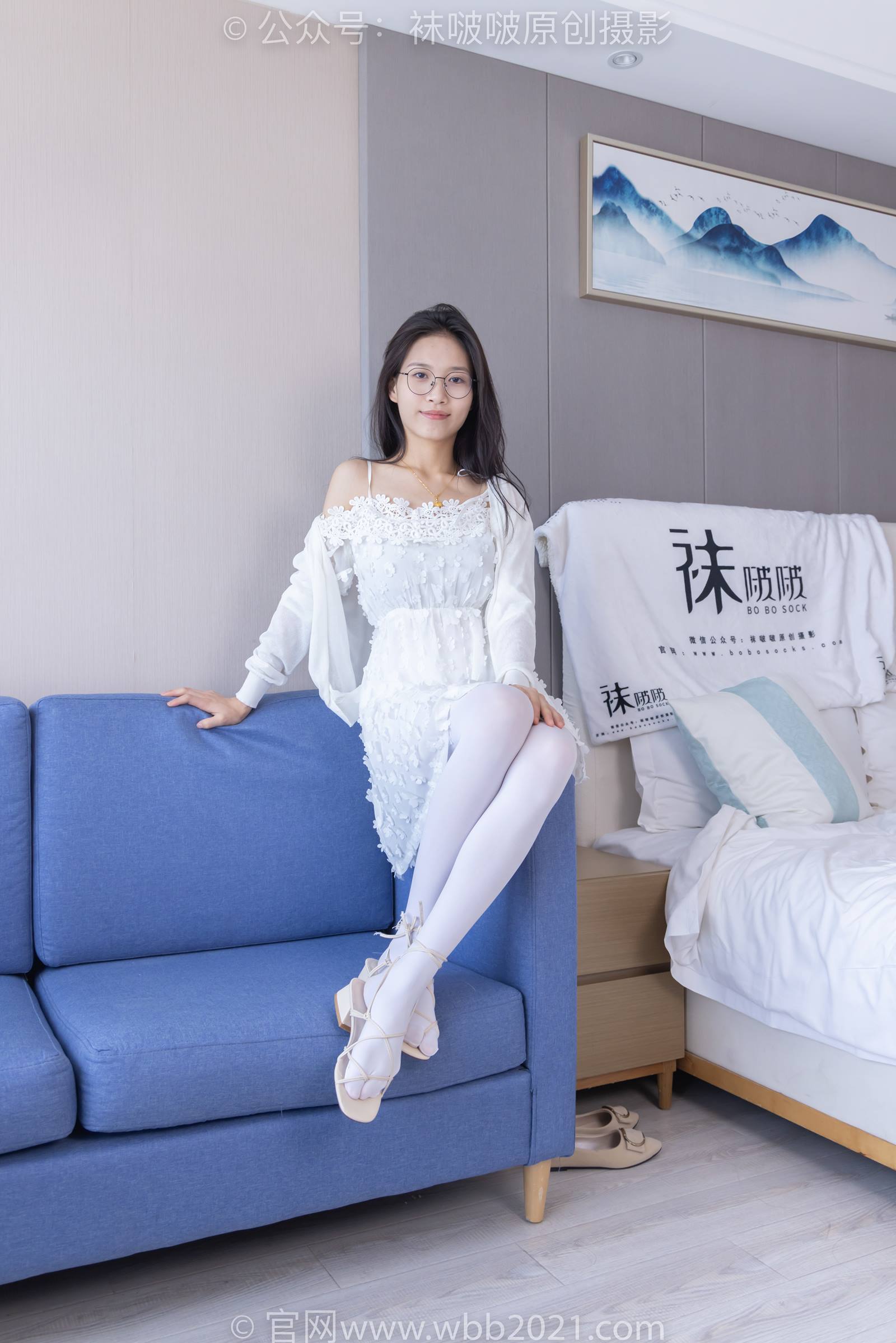 图片[48]-[BoBoSocks袜啵啵]NO.322 芝士-两双平底鞋、厚白丝[140P] – 速更版-美库