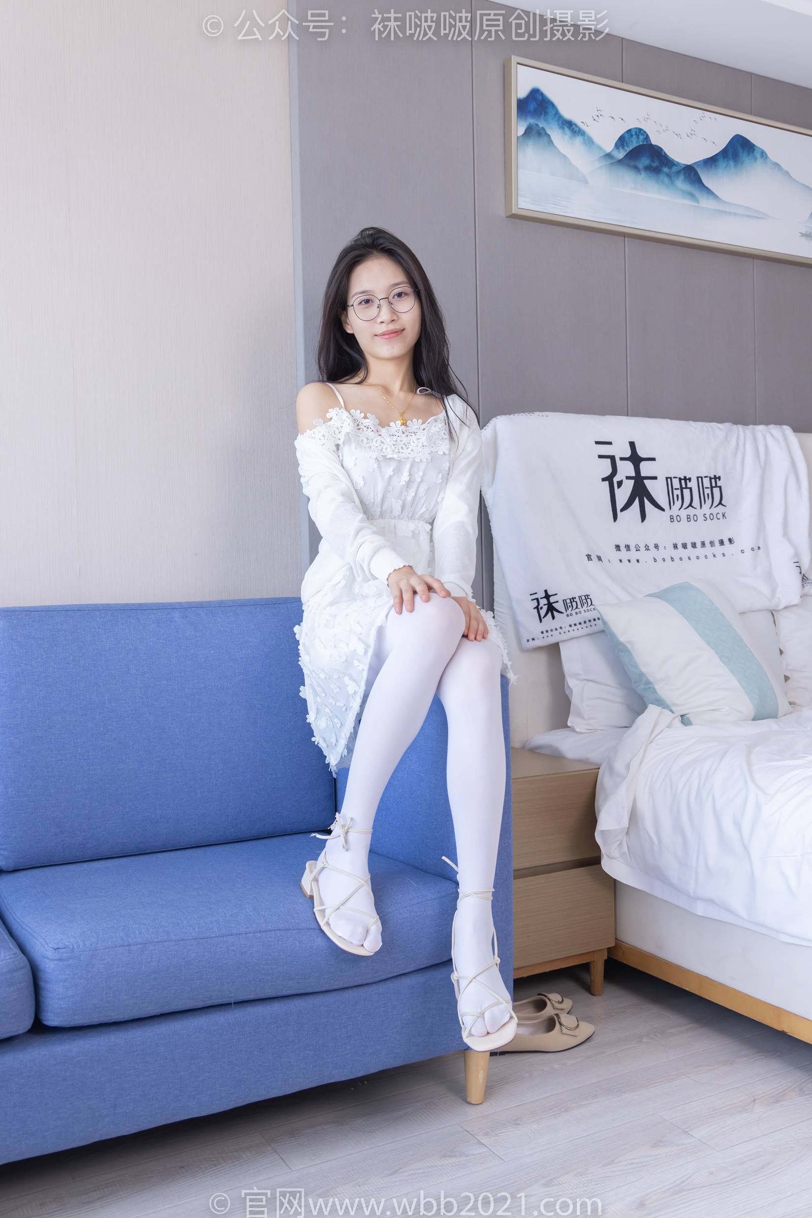 图片[49]-[BoBoSocks袜啵啵]NO.322 芝士-两双平底鞋、厚白丝[140P] – 速更版-美库