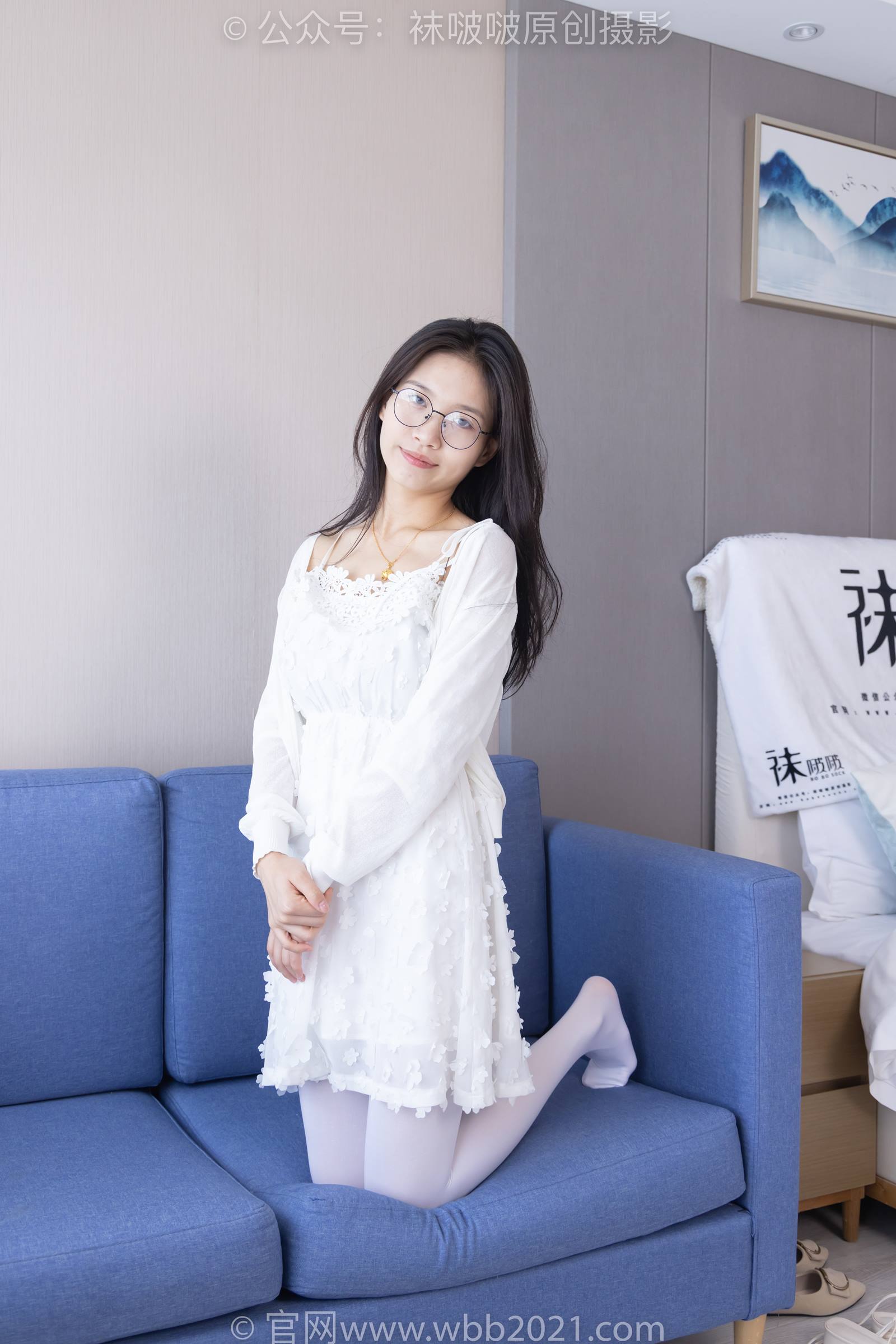 图片[59]-[BoBoSocks袜啵啵]NO.322 芝士-两双平底鞋、厚白丝[140P] – 速更版-美库