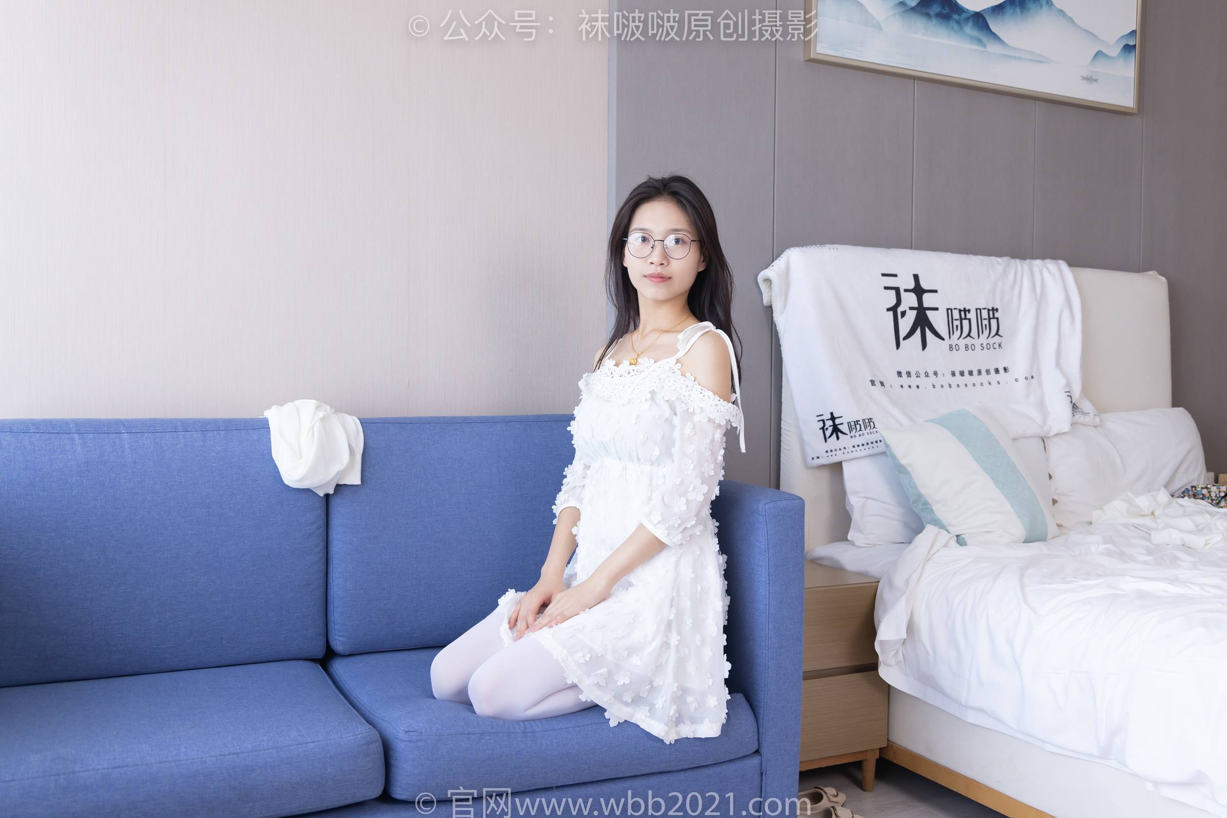 图片[61]-[BoBoSocks袜啵啵]NO.322 芝士-两双平底鞋、厚白丝[140P] – 速更版-美库