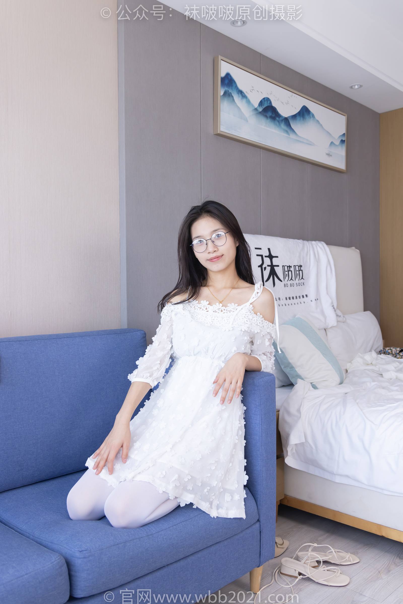 图片[62]-[BoBoSocks袜啵啵]NO.322 芝士-两双平底鞋、厚白丝[140P] – 速更版-美库